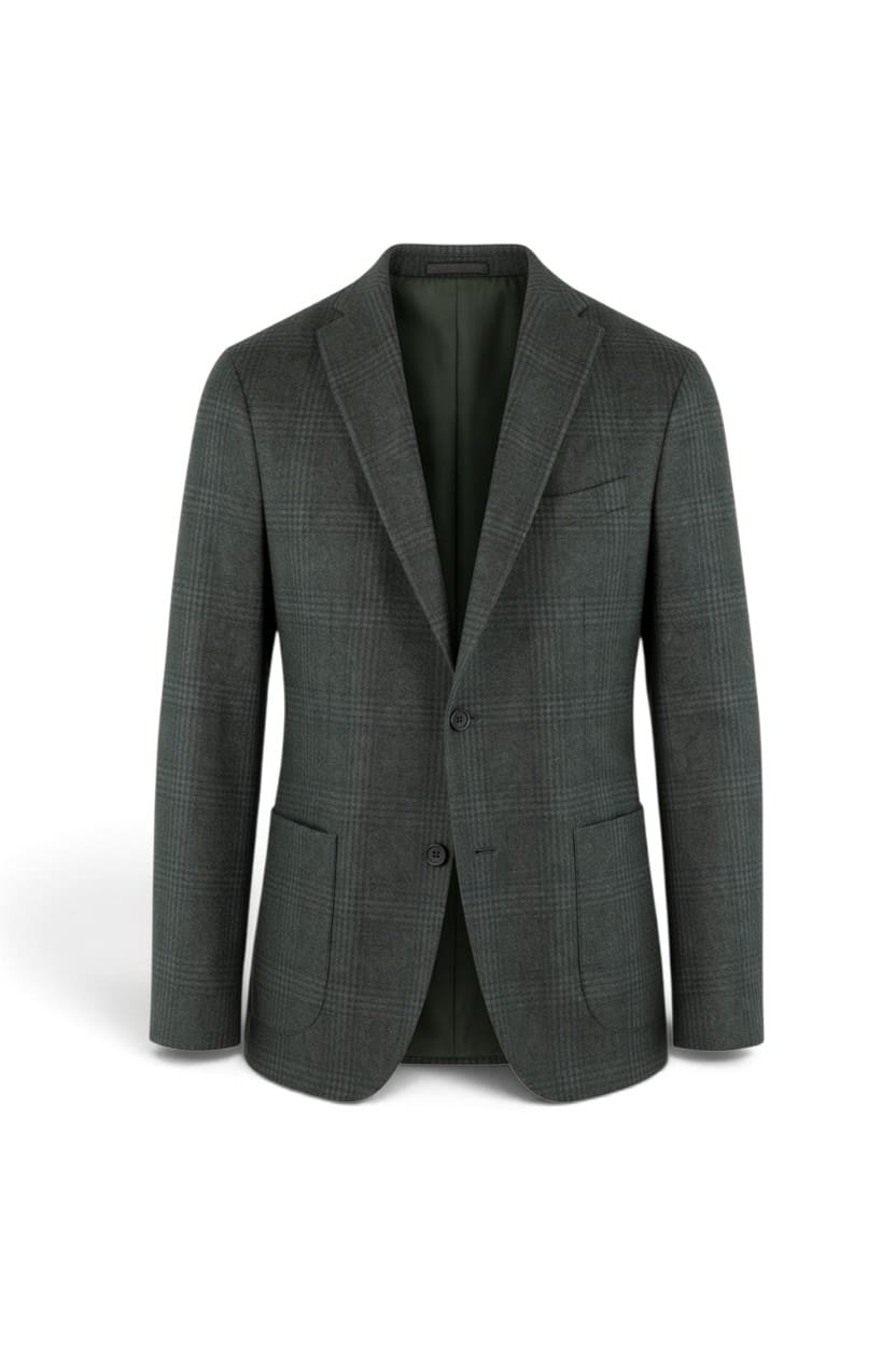 BOGLIOLI Giacca "K-Jacket" Principe di Galles Verde
