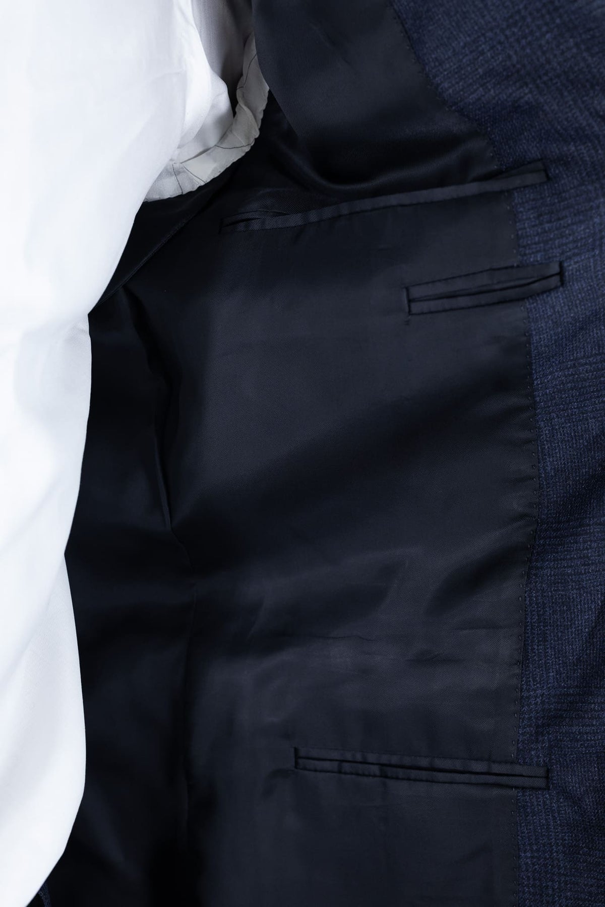 CANALI Abito Principe Galles Blu