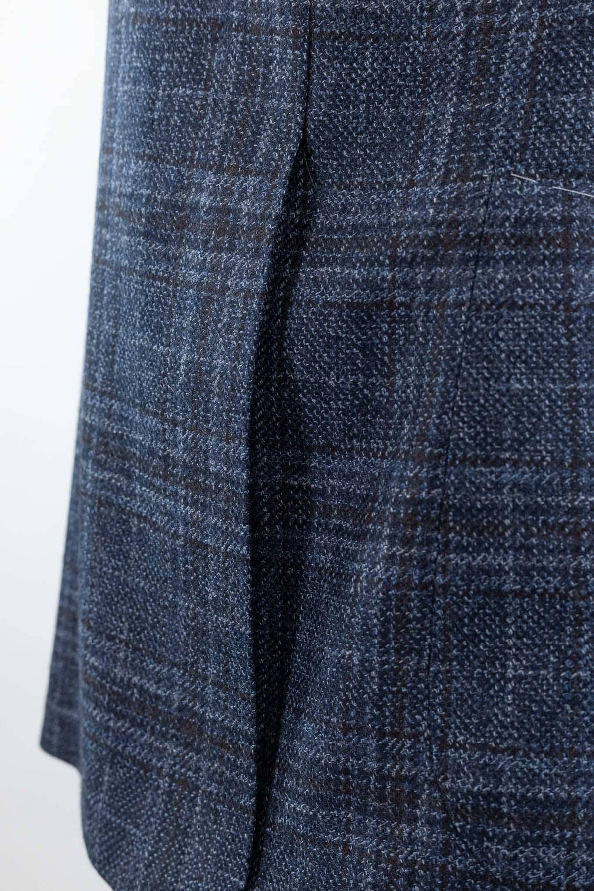 CESARE ATTOLINI Giacca Check Blu Moro Cesare Attolini
