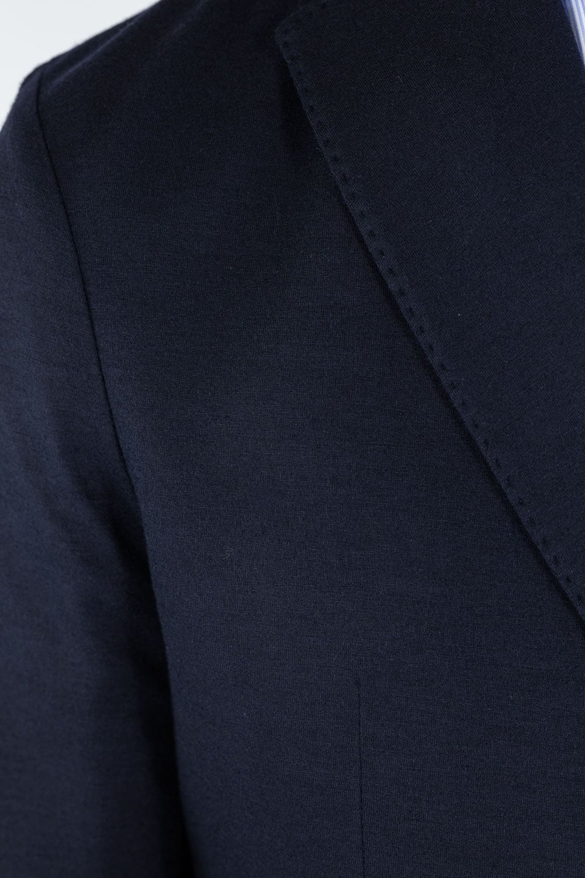 CIRCOLO 1901 Giacca Monopetto Lana Cashmere Blu Notte