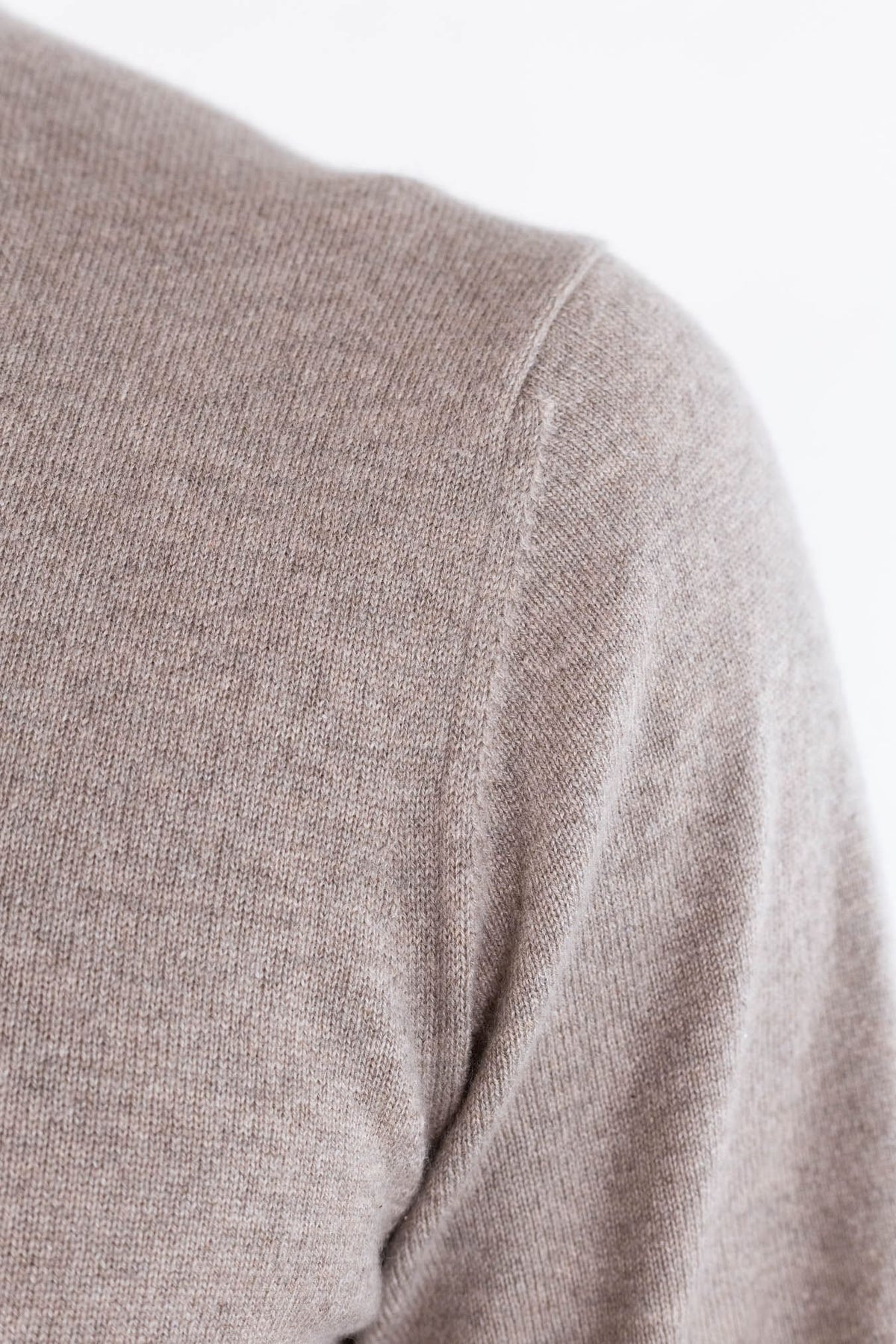 FIORONI Girocollo Baby Cashmere Tortora Fioroni