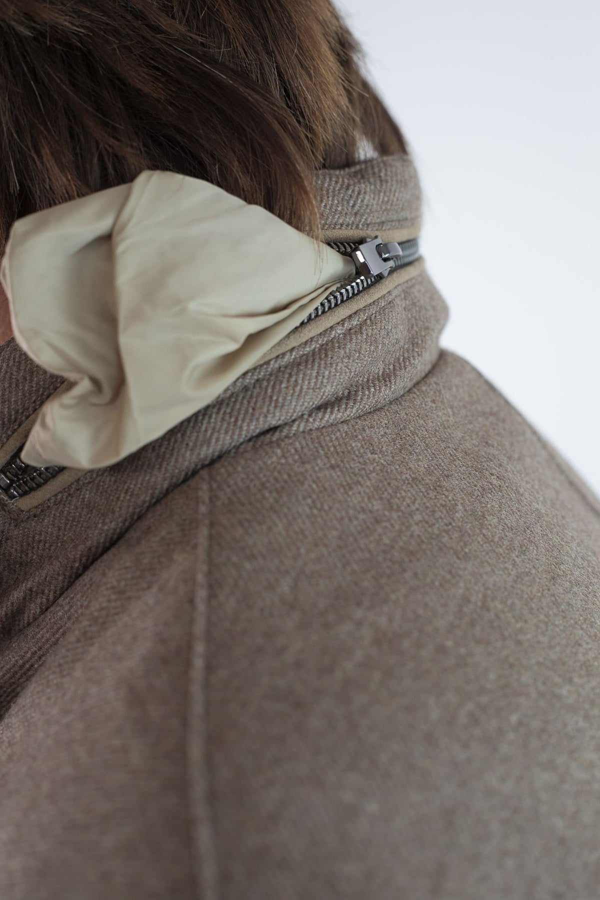 GUARINO Giaccone Lana Cashmere Beige