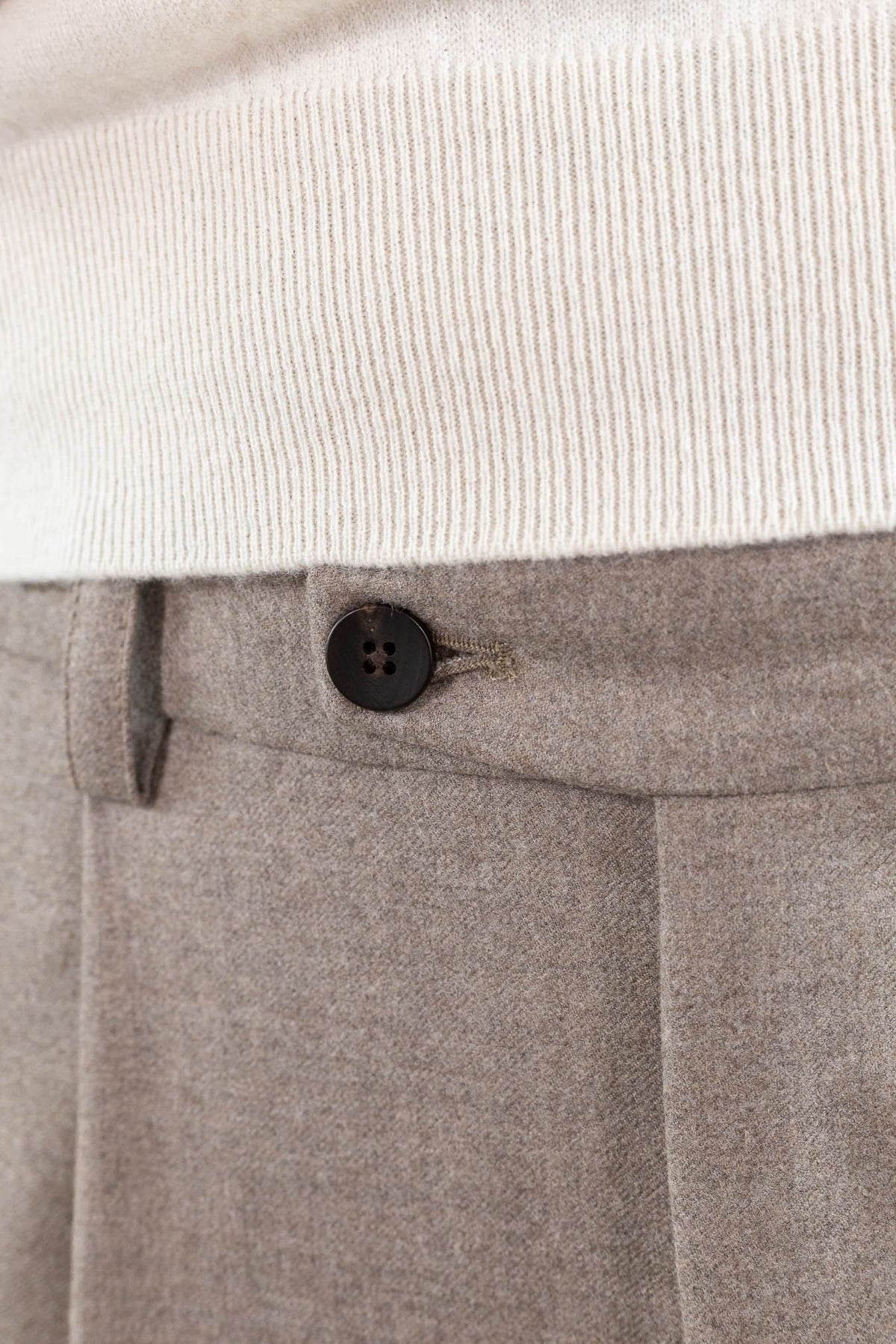 GUARINO Giubbino Tessuto Jersely® Loro Piana Taupe