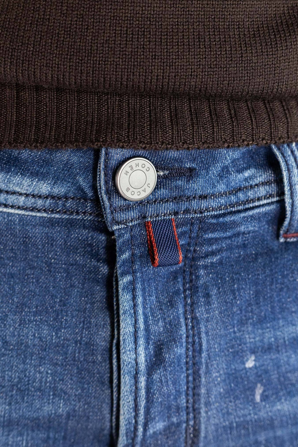 JACOB COHEN Jeans "Scott" Carrot Denim Medio