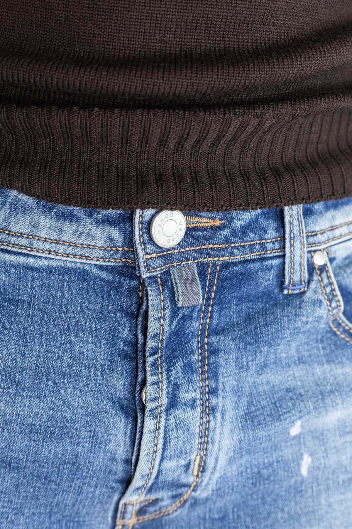 JACOB COHEN Jeans "Scott" Carrot Denim Chiaro