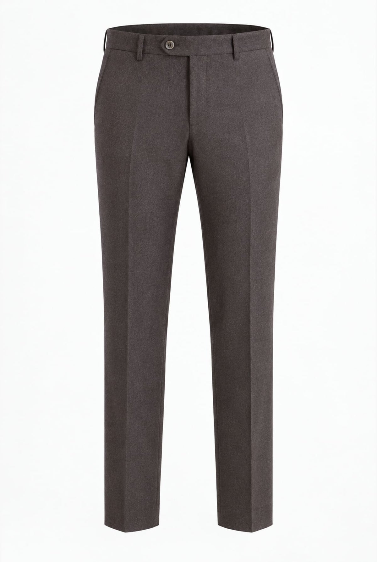PT Pantaloni Flanella Lana Marrone