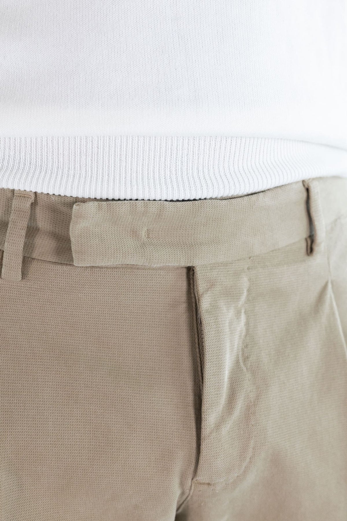 PT Pantaloni "Edge" Rebel Fit Cotone Beige