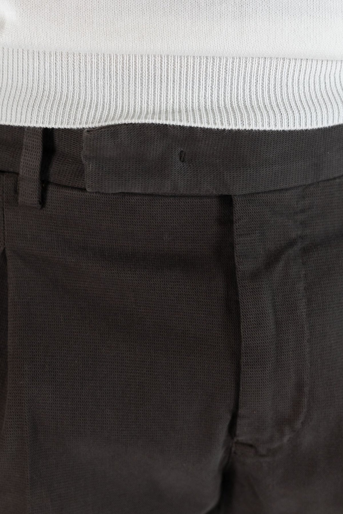 PT Pantaloni "Edge" Rebel Fit Cotone Moro