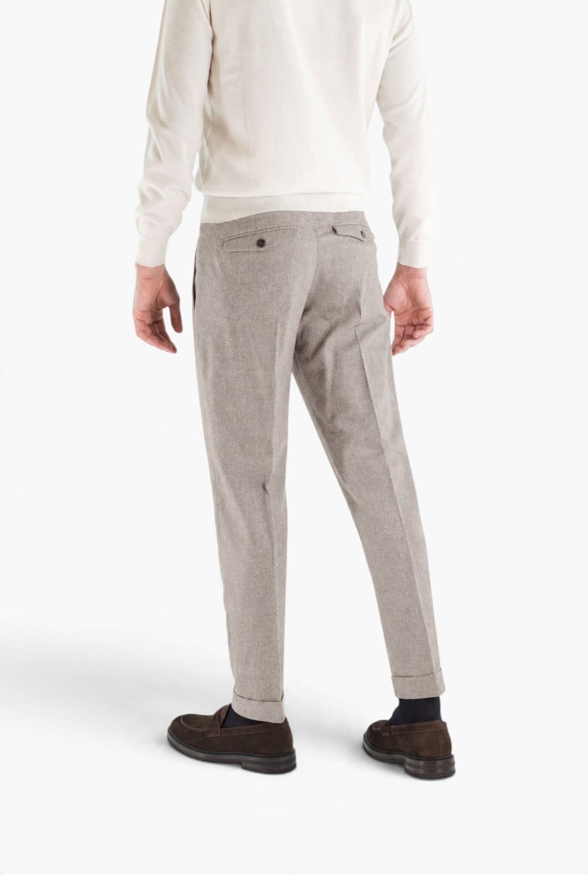 PT Pantaloni "Edge Rebel" Lana Cashmere Beige