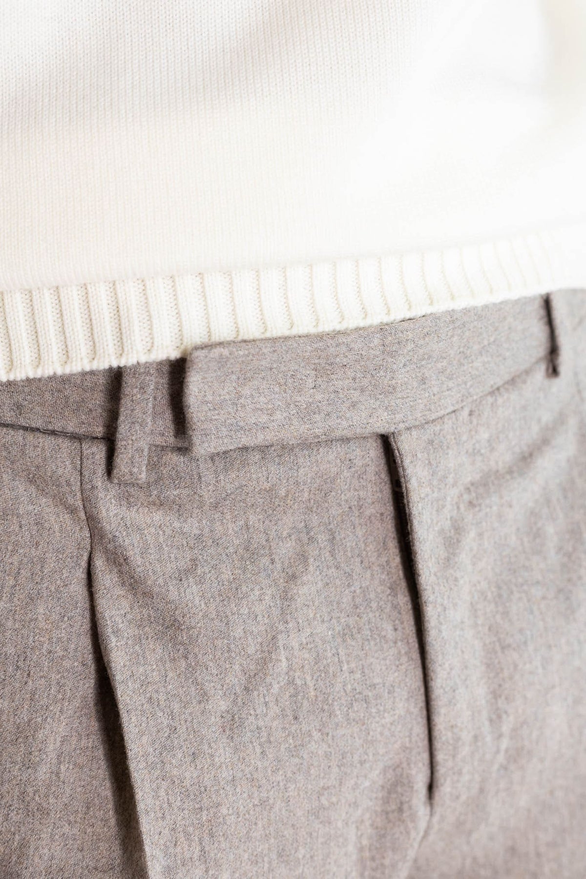 PT Pantaloni "Edge Rebel" Lana Cashmere Beige