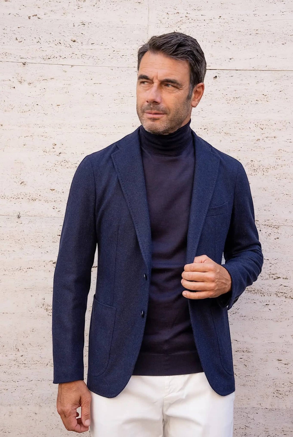 TAGLIATORE Giacca Monopetto Cashmere Blu