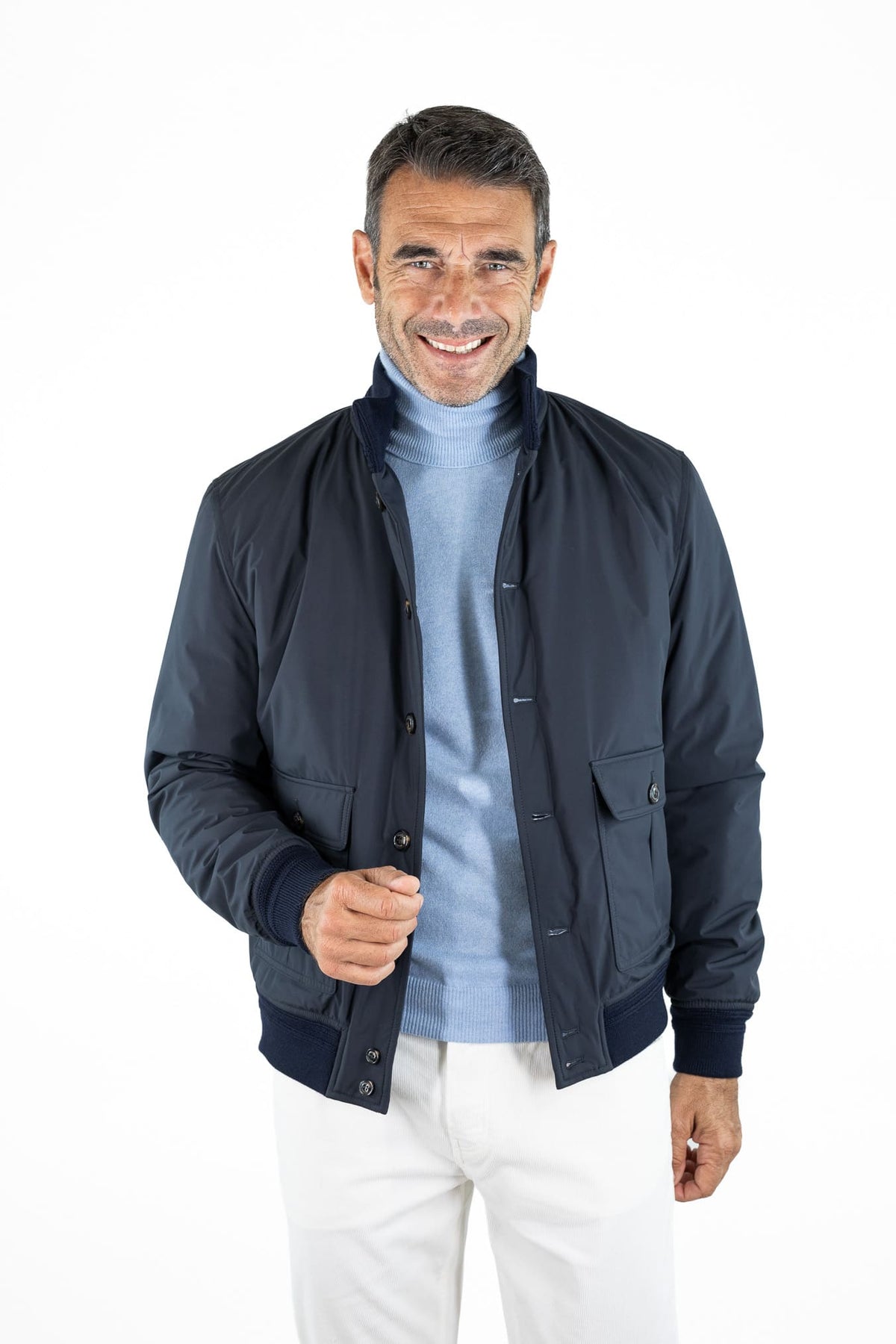 VALSTAR Giubbotto "Valstarino" Microfibra Blu