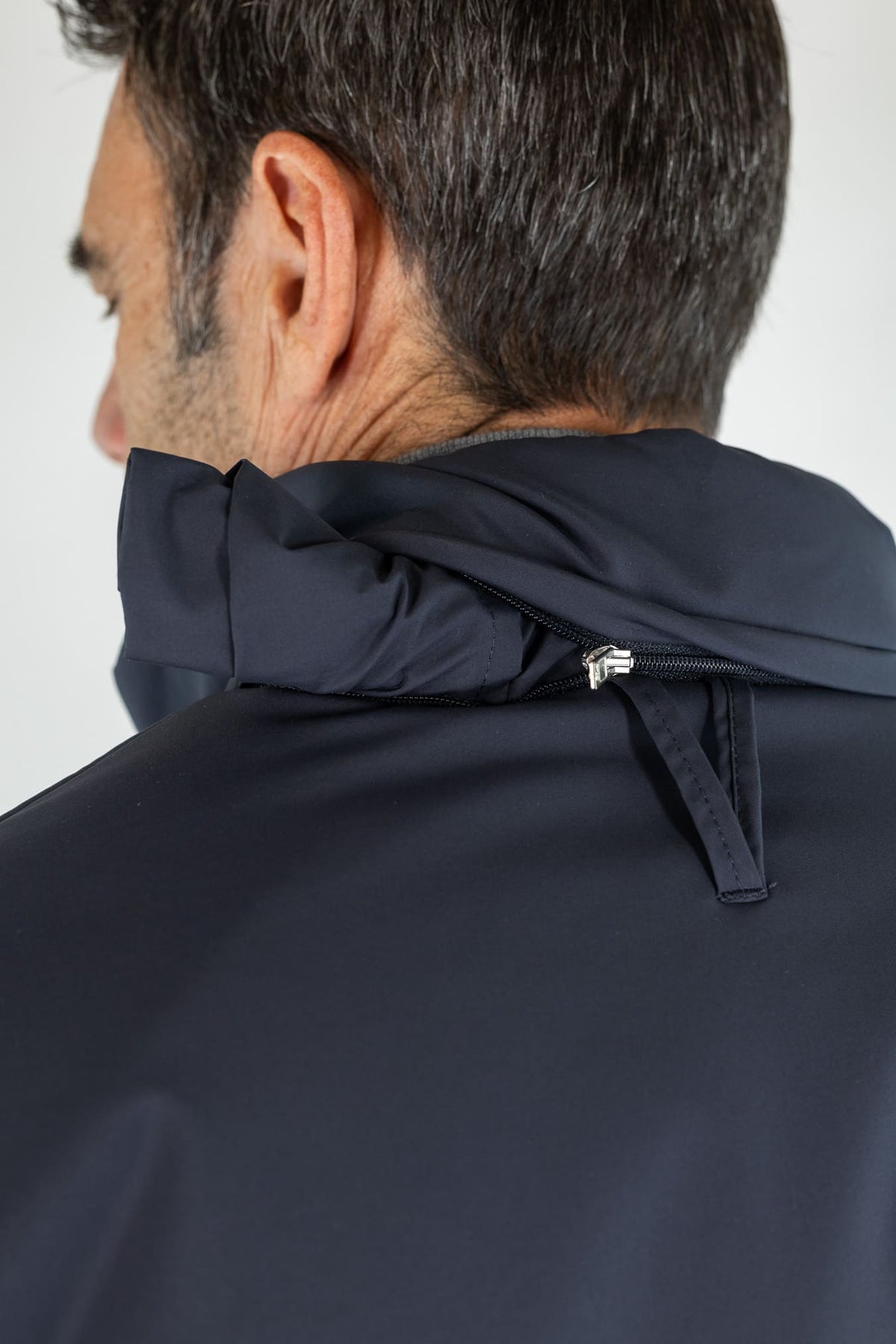VALSTAR Field Jacket "Brera" Microfibra Blu Navy
