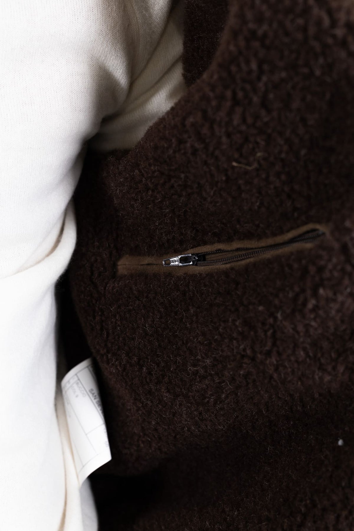 VOLFAGLI Bomber Suede Marrone Foderato