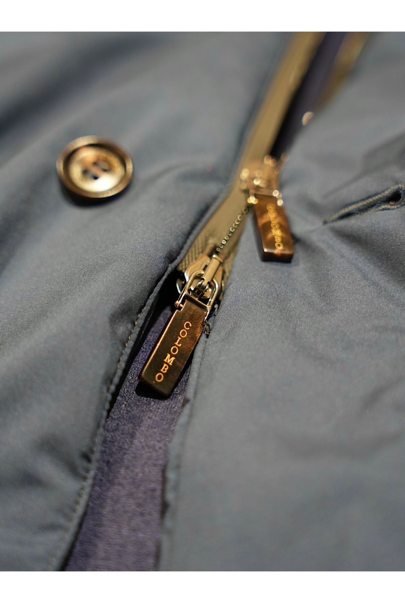 Colombo Giubbino Giacca Foderata in Cashmere Blu - Guarino Store