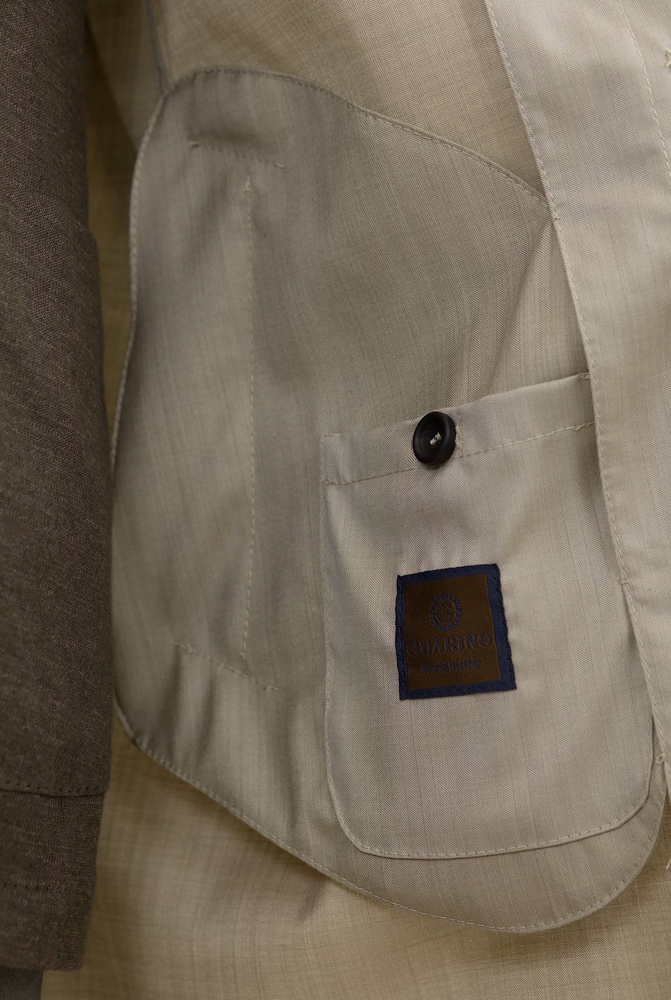 Carcoat tessuto Solaro Vitale Barberis Canonico Beige GUARINO
