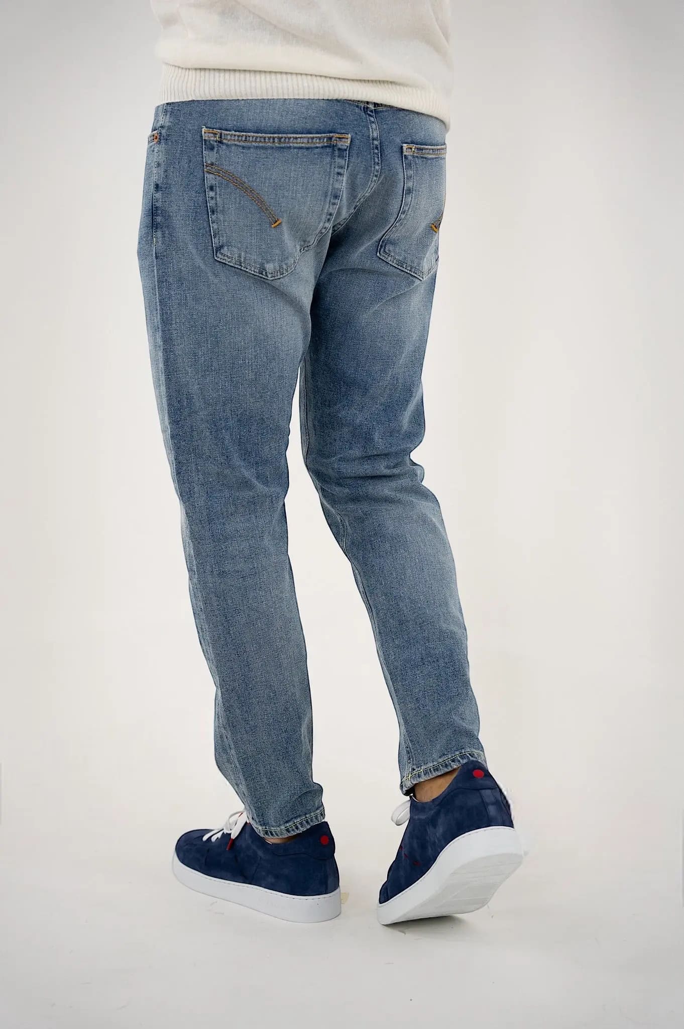 Jeans "Dian" Lavaggio Medio Chiaro Slim Fit - Guarino Store