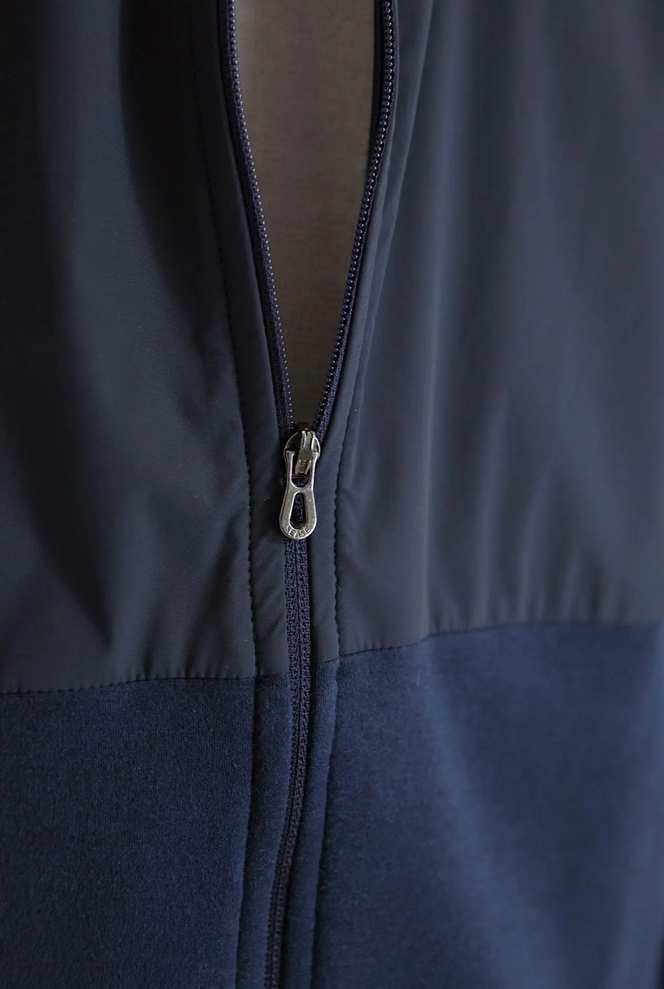 SEASE Felpa Cappuccio Jersey Blu Navy - Guarino Store