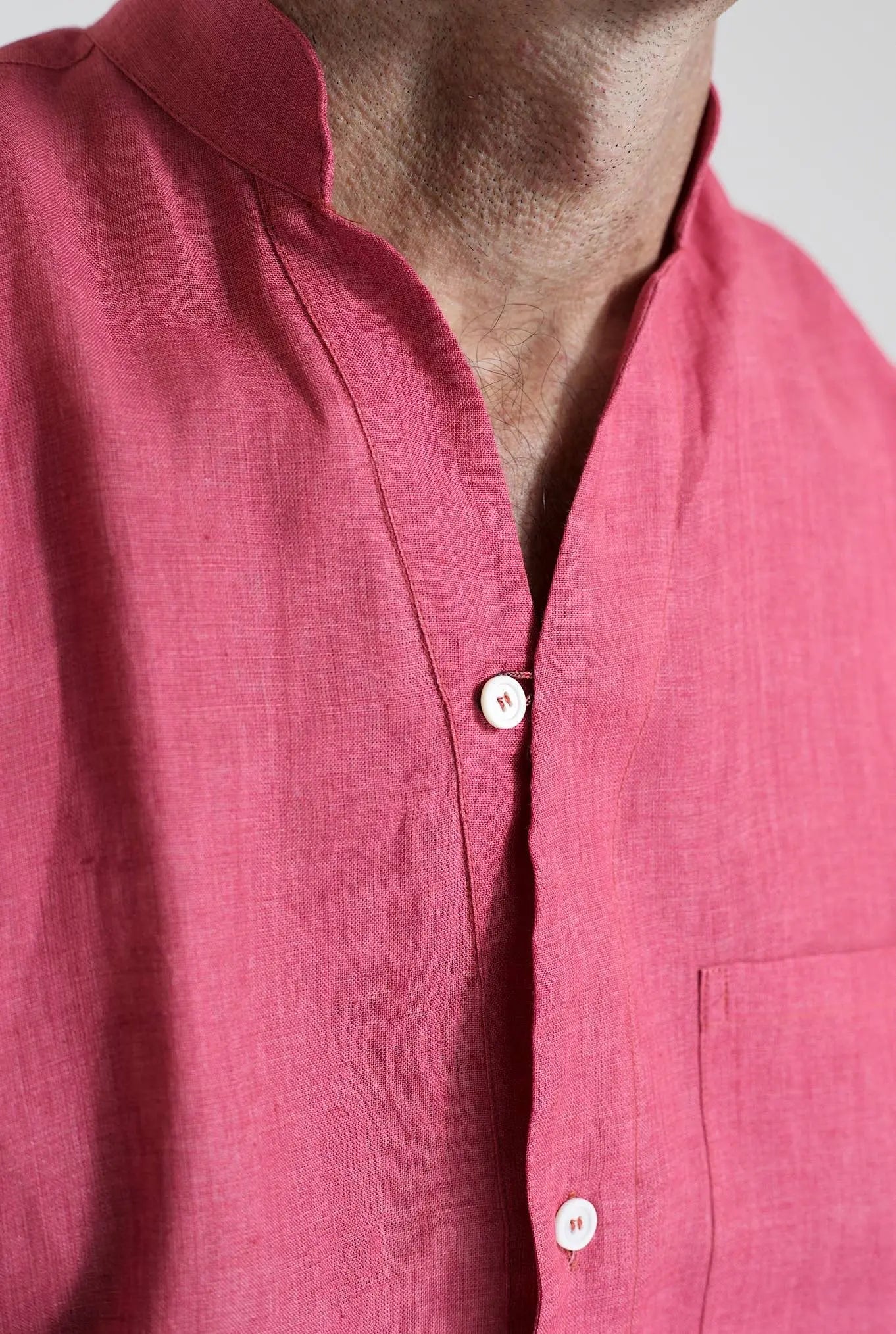 SEASE Camicia ML Fish Tail Lino Blossom - Guarino Store