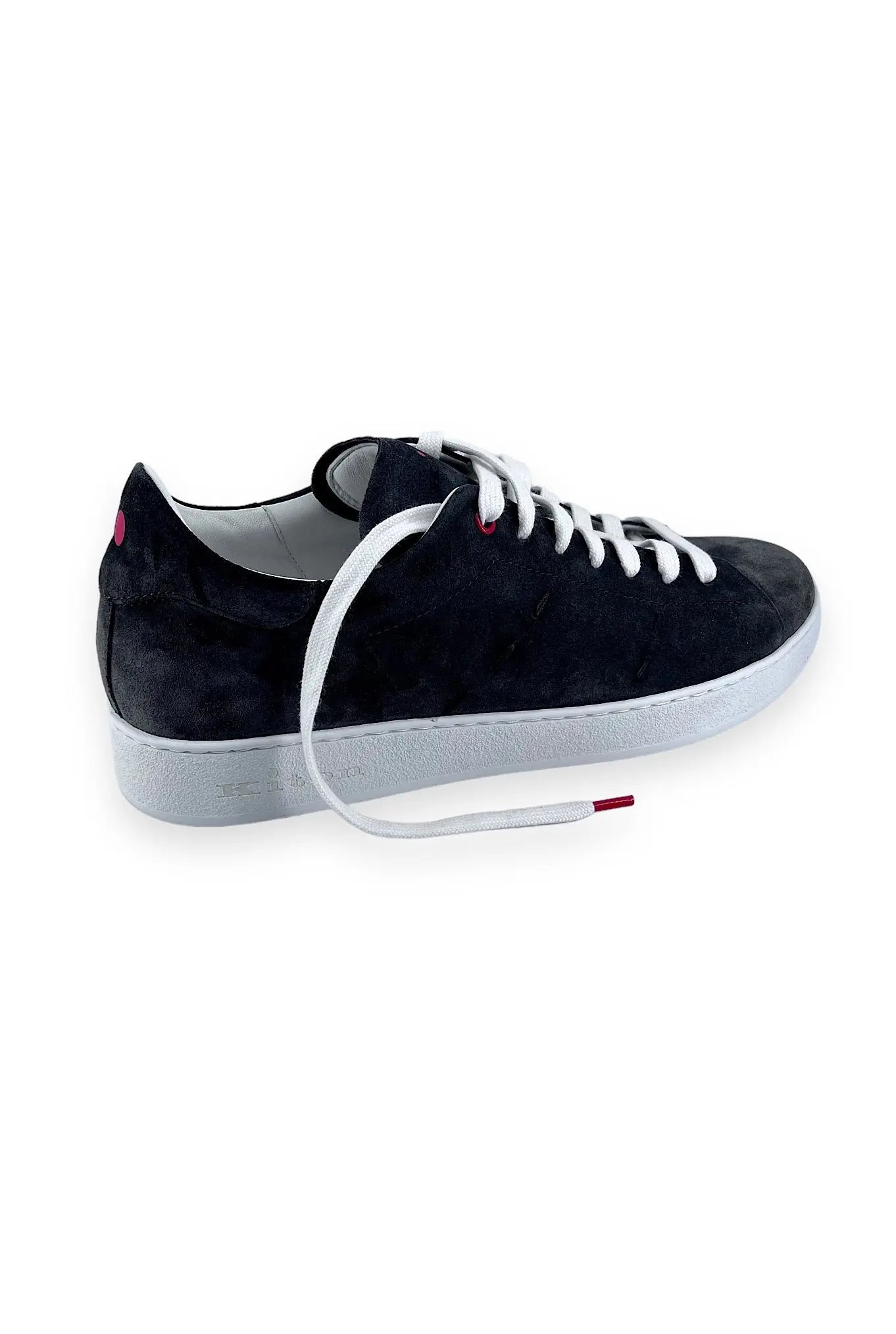 Sneakers in Suede Grigio - Guarino Store