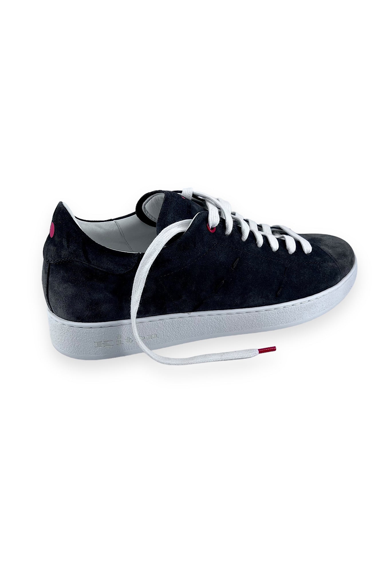 Sneakers in Suede Grigio - Guarino Store