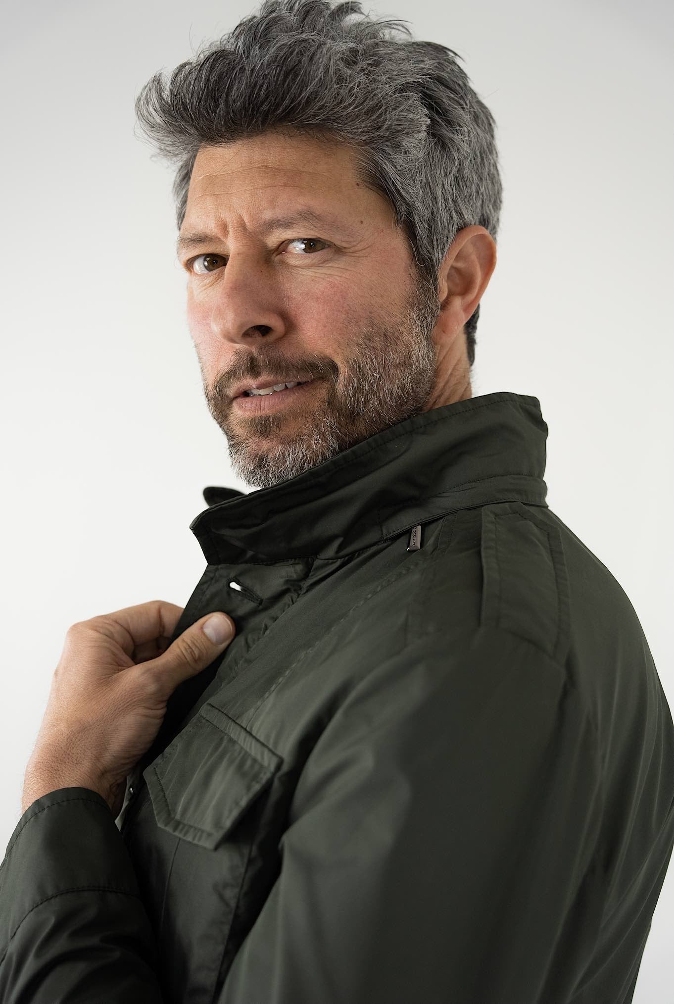 MOORER Field Jacket mod. Porto Idrorepellente Verde - Guarino Store