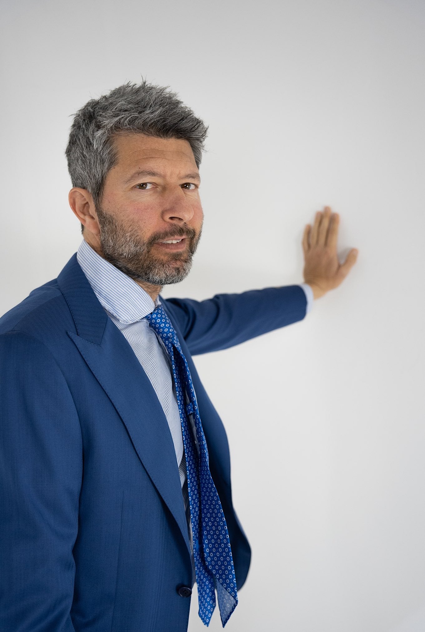 CANALI Abito Solaro Petto a Lancia Blu - Guarino Store