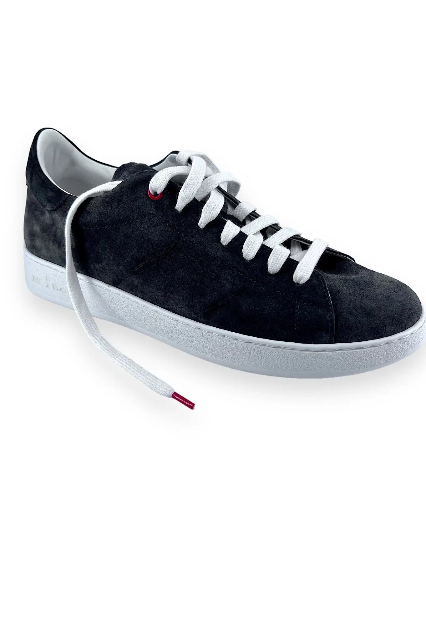 Sneakers in Suede Grigio - Guarino Store
