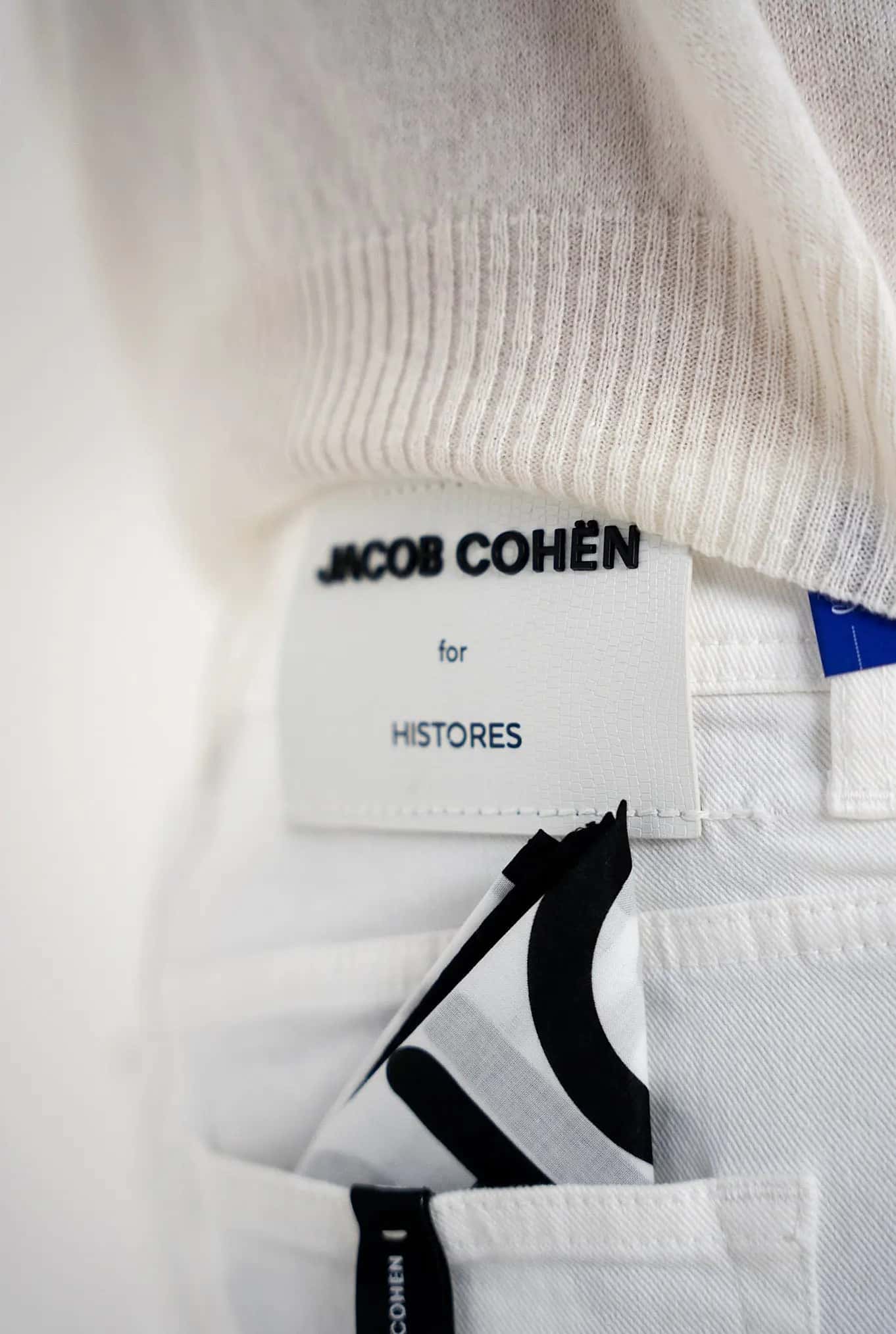 Pantaloni "Scott" Cropped Carrot Fit Bianco LIMITED EDITIONS - Guarino Store