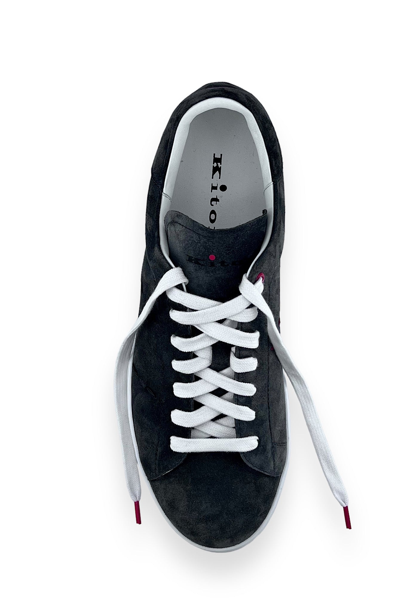 Sneakers in Suede Grigio - Guarino Store