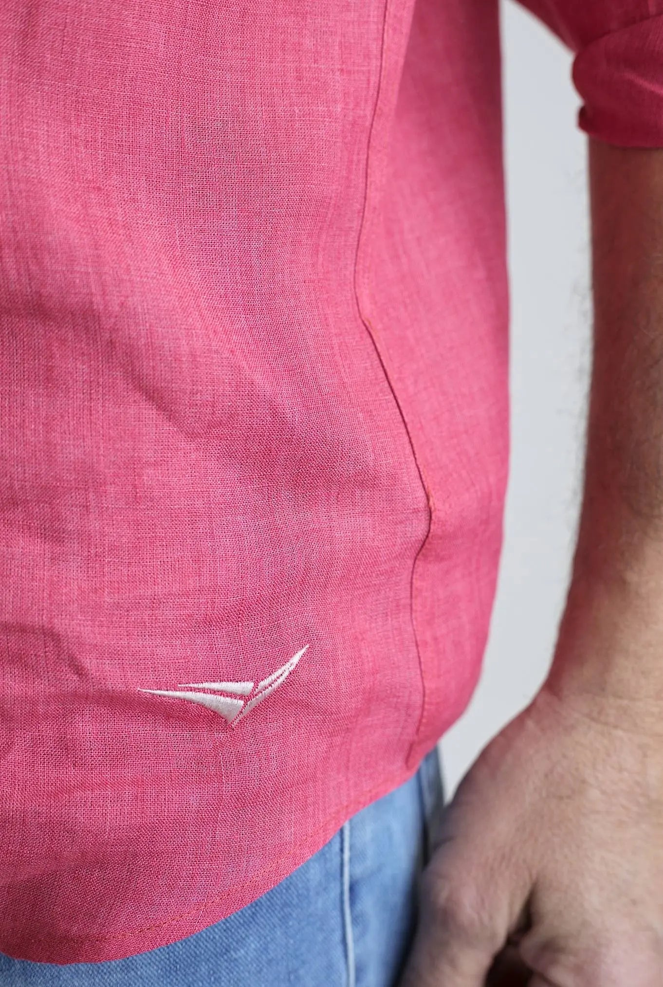 SEASE Camicia ML Fish Tail Lino Blossom - Guarino Store