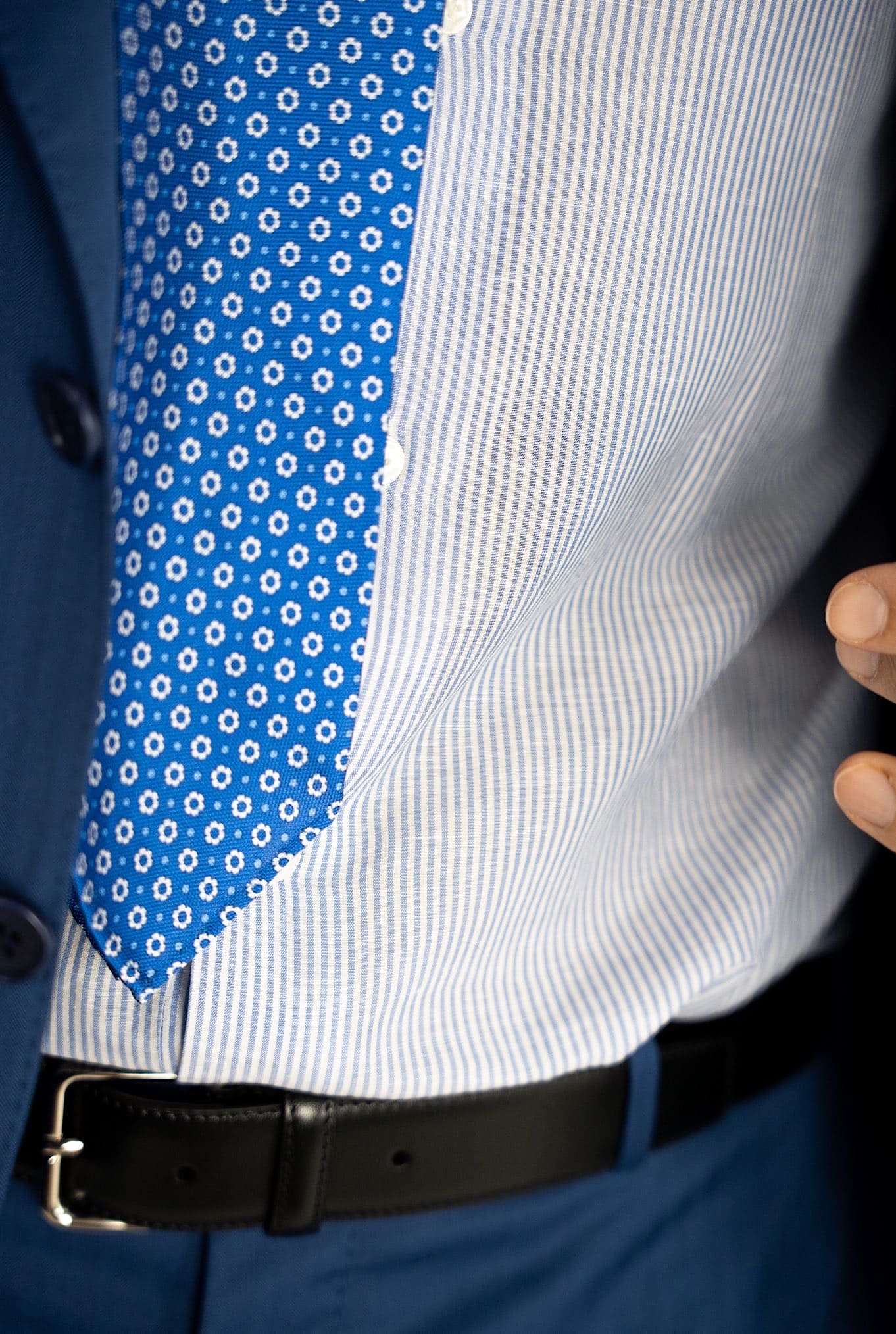 CANALI Abito Solaro Petto a Lancia Blu CANALI