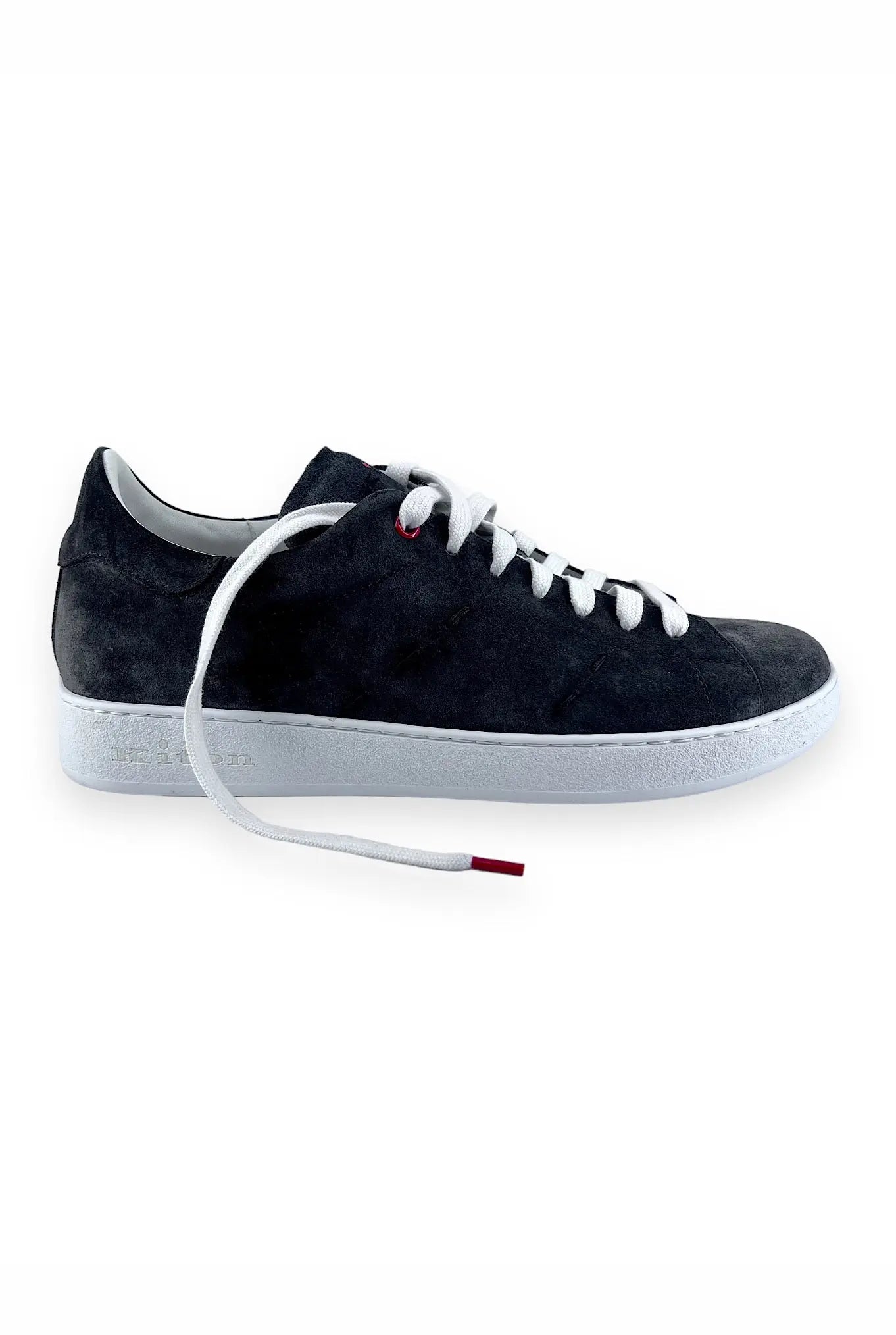 Sneakers in Suede Grigio - Guarino Store