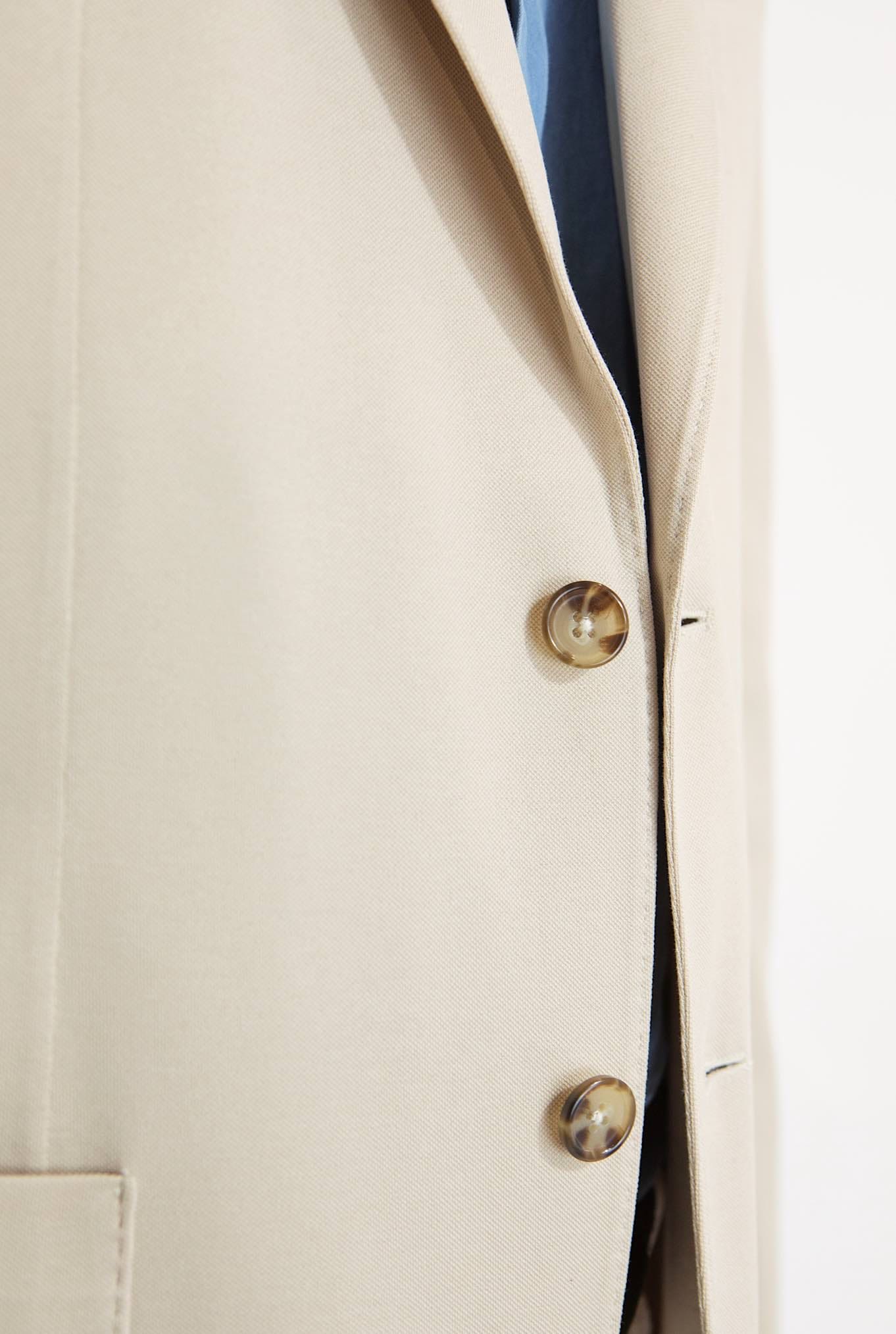 CIRCOLO 1901 Giacca Monopetto Jersey Cotone Beige Chiaro - Guarino Store