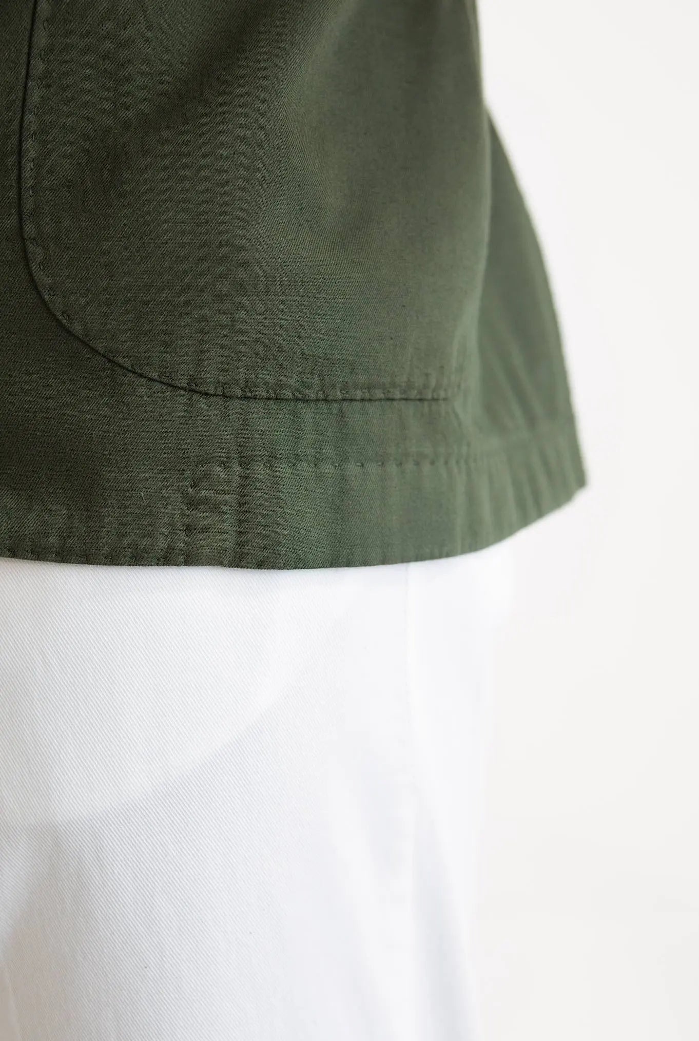 BOGLIOLI Giacca K-Jacket Cotone e Lino Verde - Guarino Store