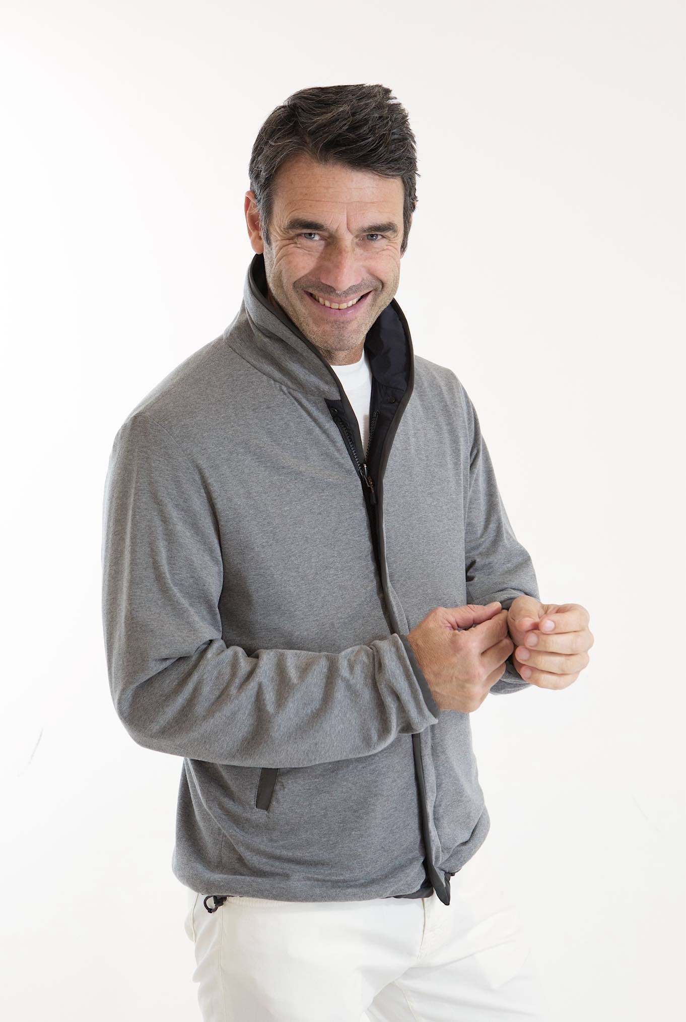 SEASE Giubbino Reversibile mod. Jibset Blu Grigio - Guarino Store