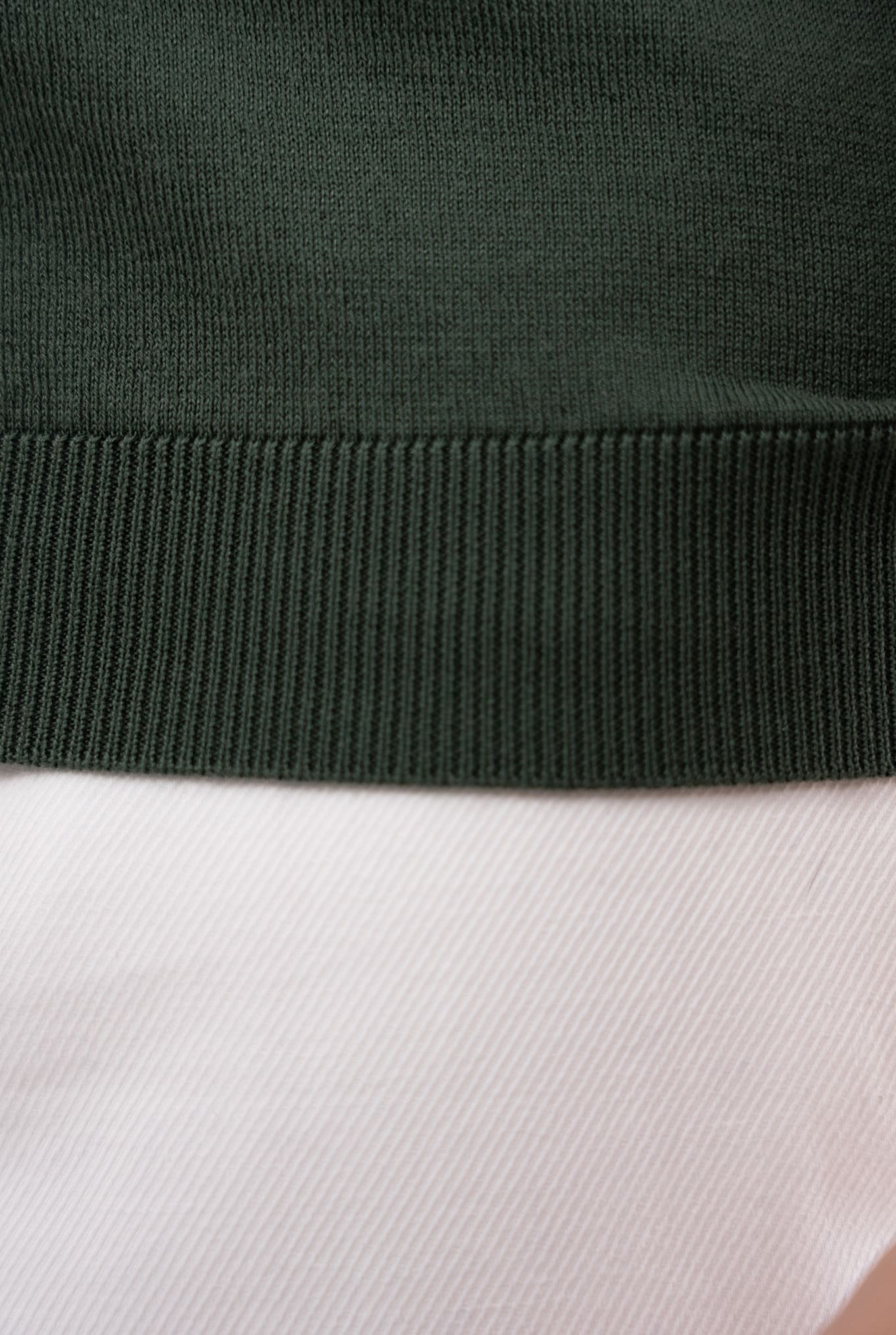 Polo "Adrian" Cotone Sea Island Verde JOHN SMEDLEY