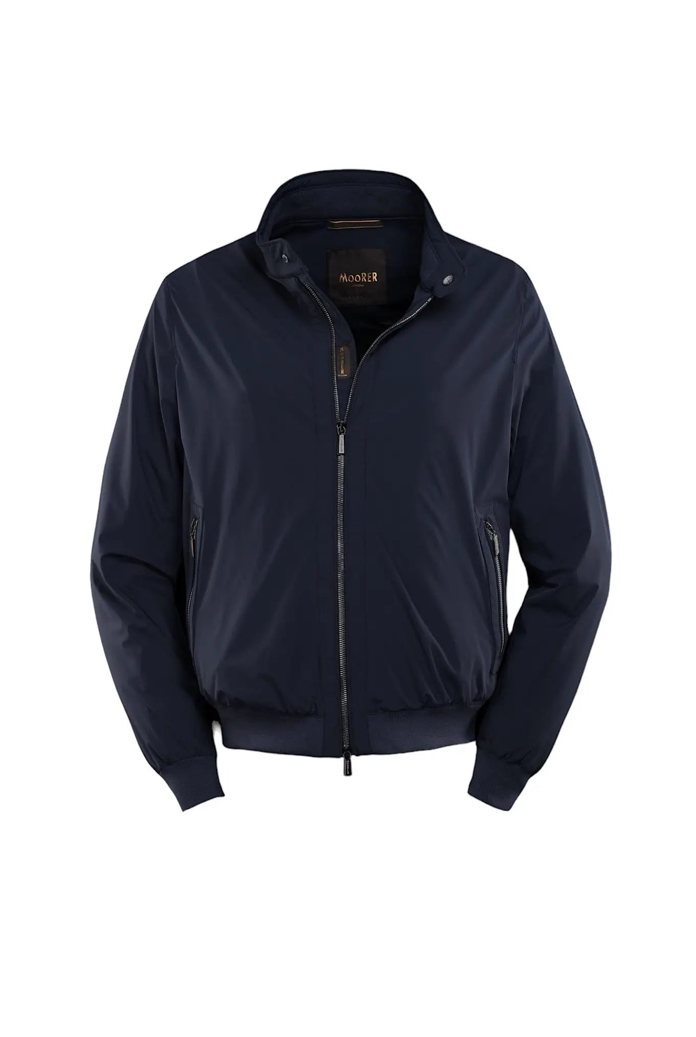 Bomber "Alberti" Stretch Water Resistant Blu Scuro - Guarino Store