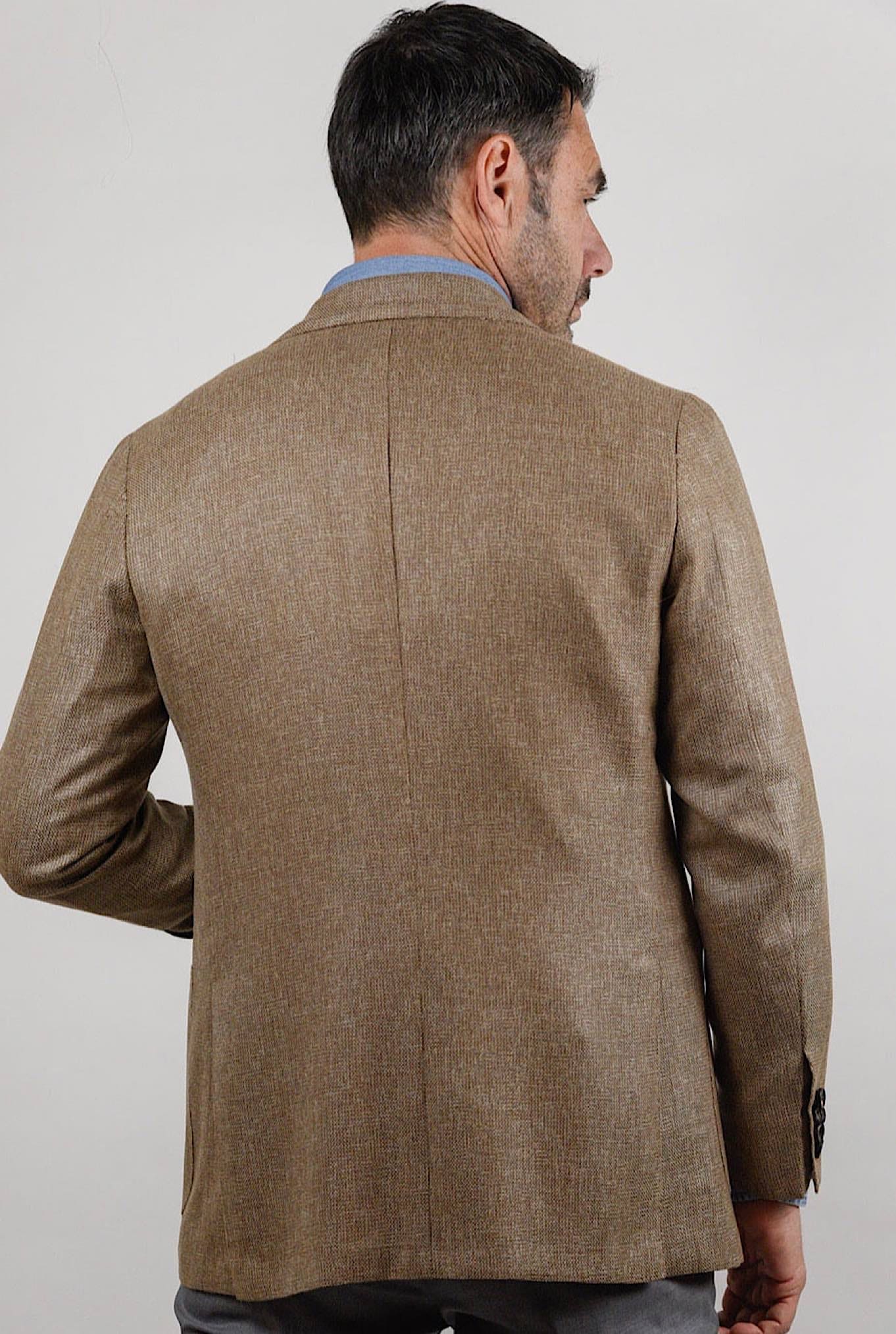 Giacca Cashmere Tabacco KITON
