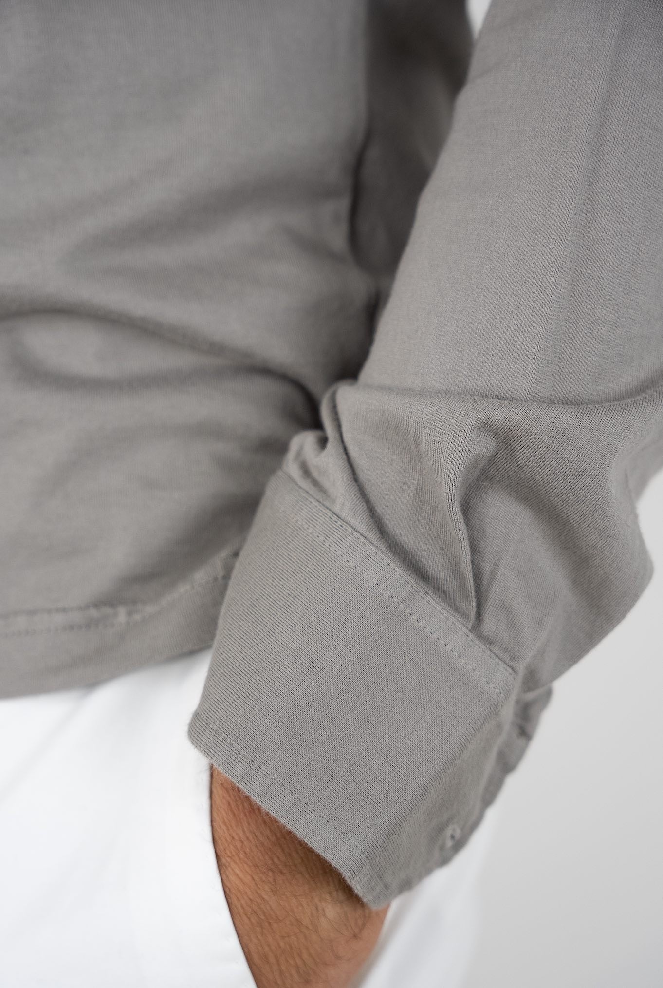 FEDELI Polo Maniche Lunghe mod. Zero Cotone Beige - Guarino Store