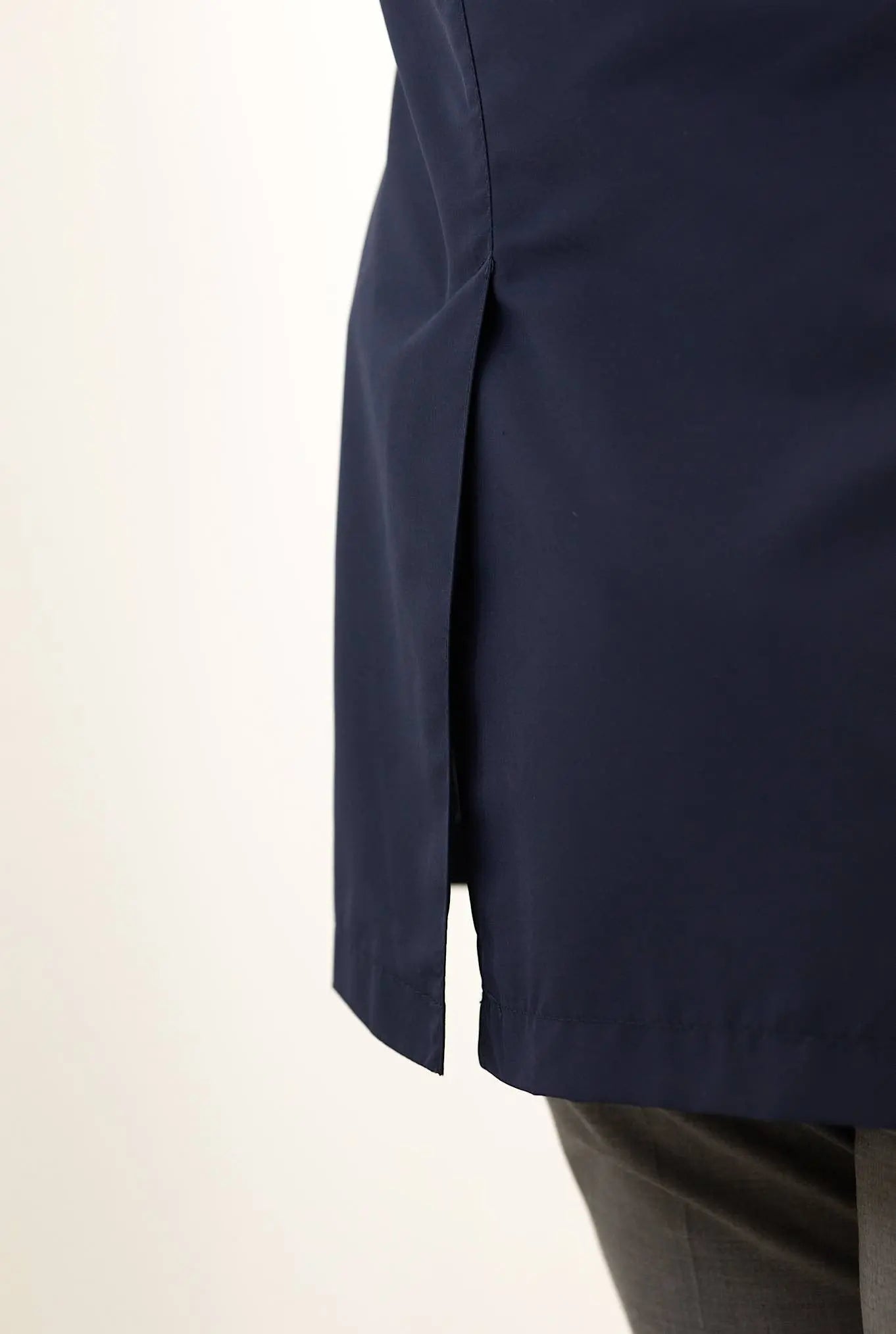 GUARINO Carcoat tessuto Loro Piana Blu Navy - Guarino Store