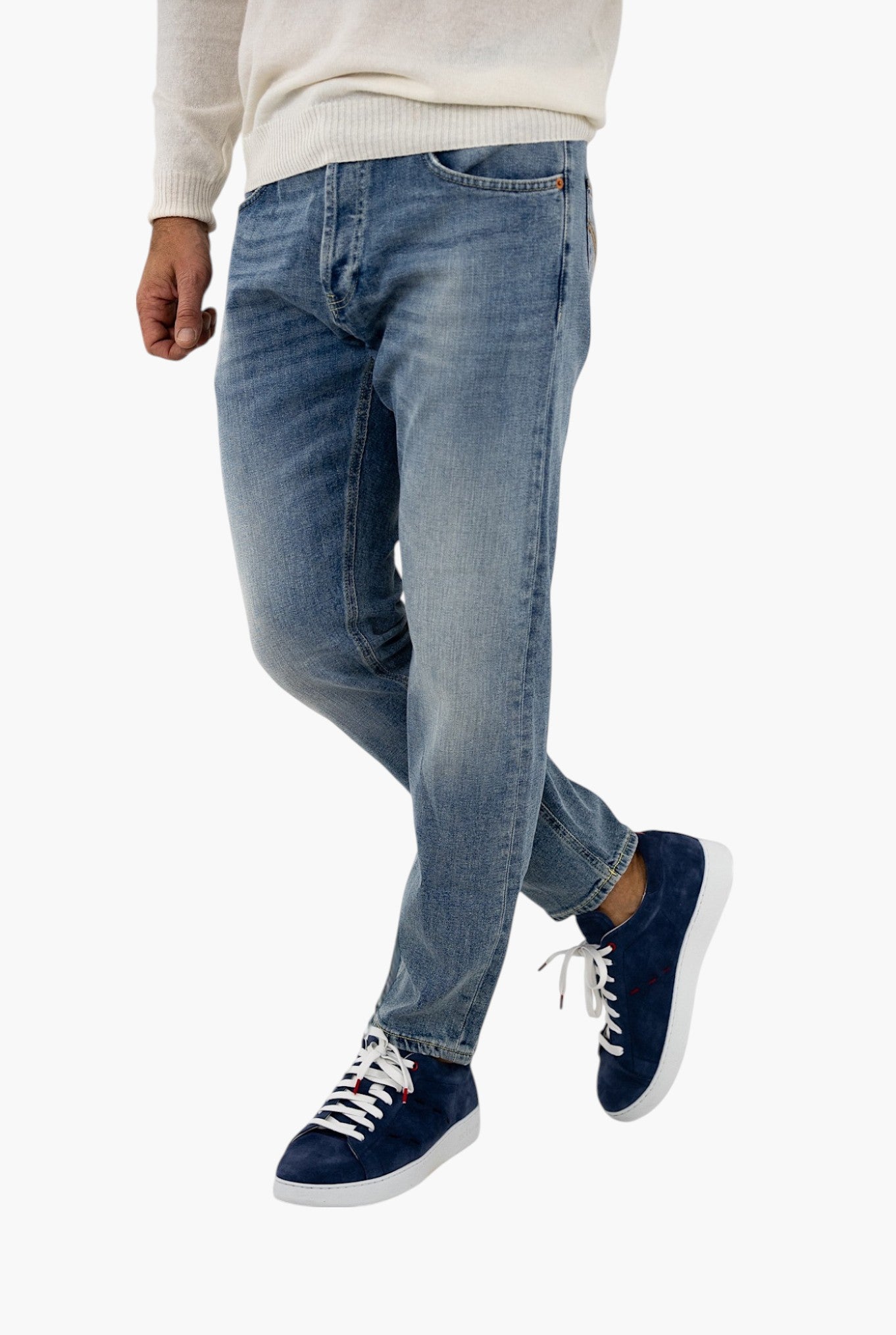 DONDUP Jeans mod. Dian Lavaggio Medio Chiaro Slim Fit