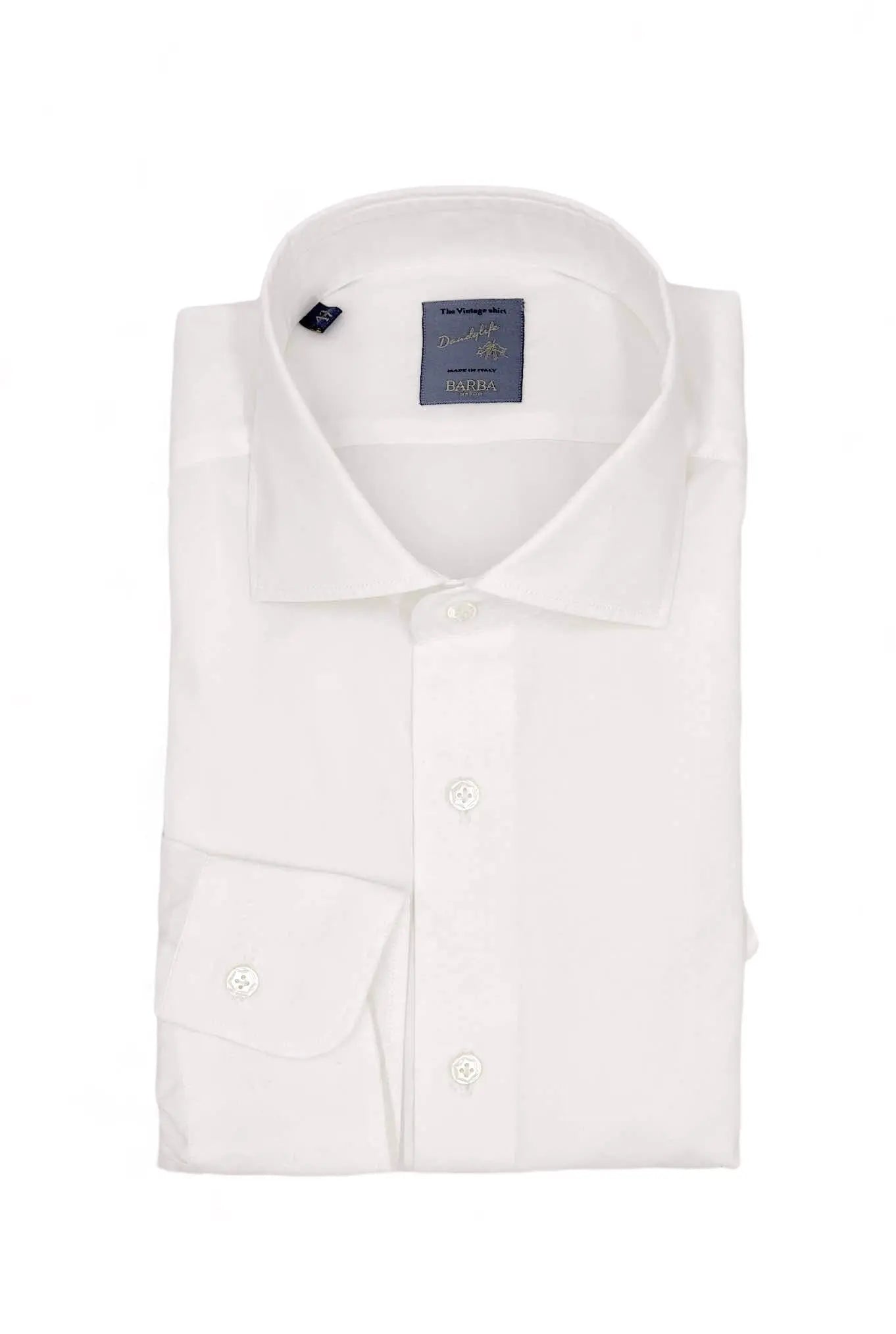 BARBA Camicia Dandy Life Bianca - Guarino Store