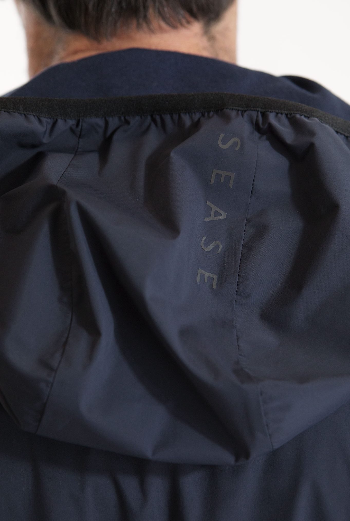 SEASE Felpa Cappuccio Jersey Blu Navy - Guarino Store