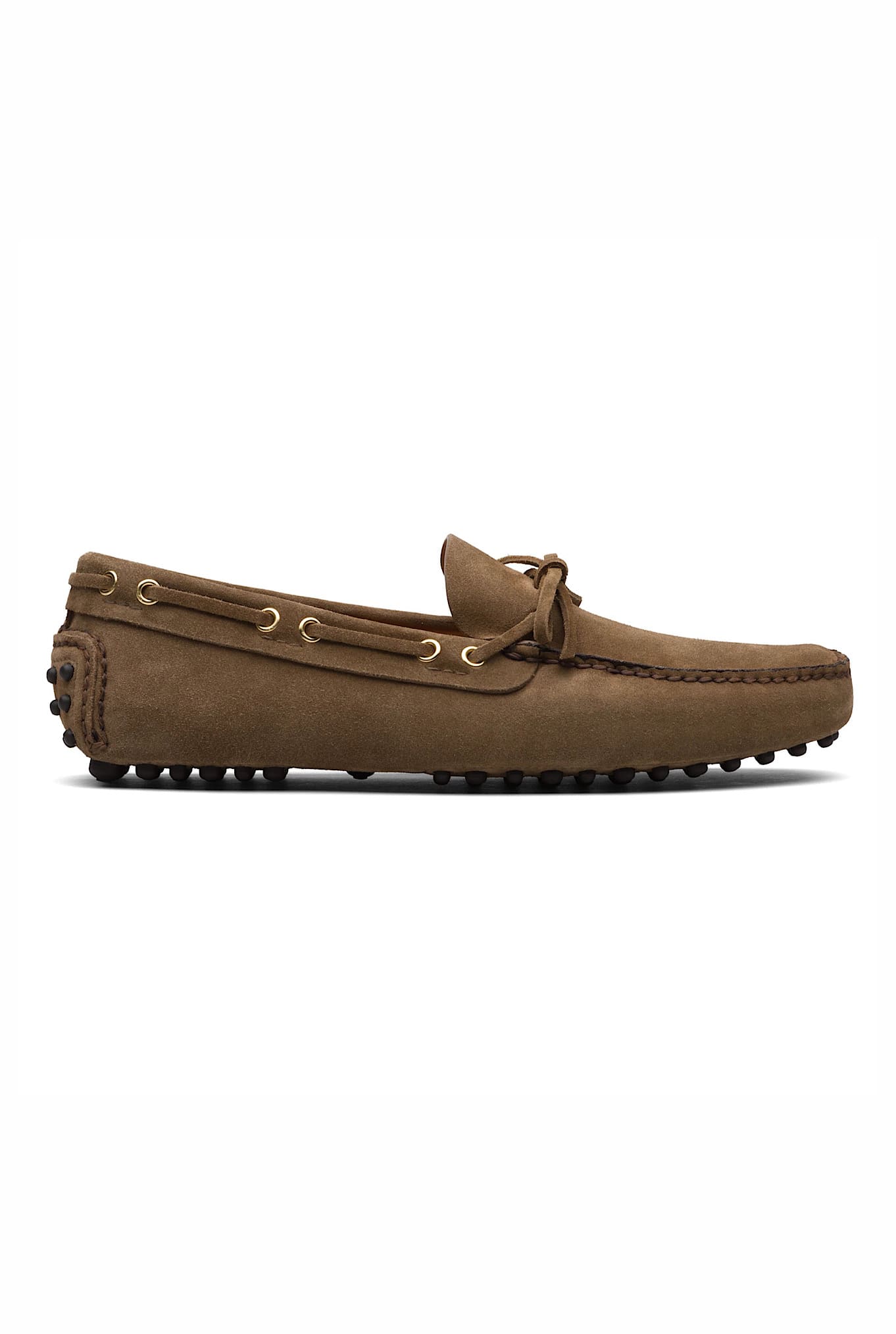 Mocassino Suede Beige Sigaro CAR SHOE