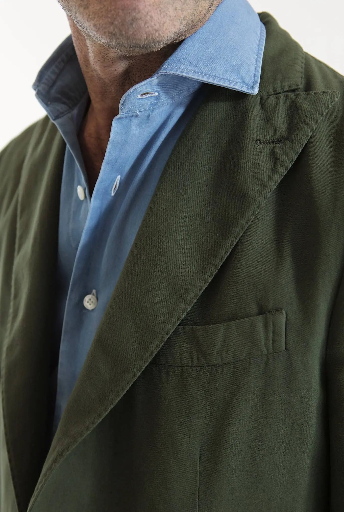 BOGLIOLI Giacca K-Jacket Cotone e Lino Verde - Guarino Store