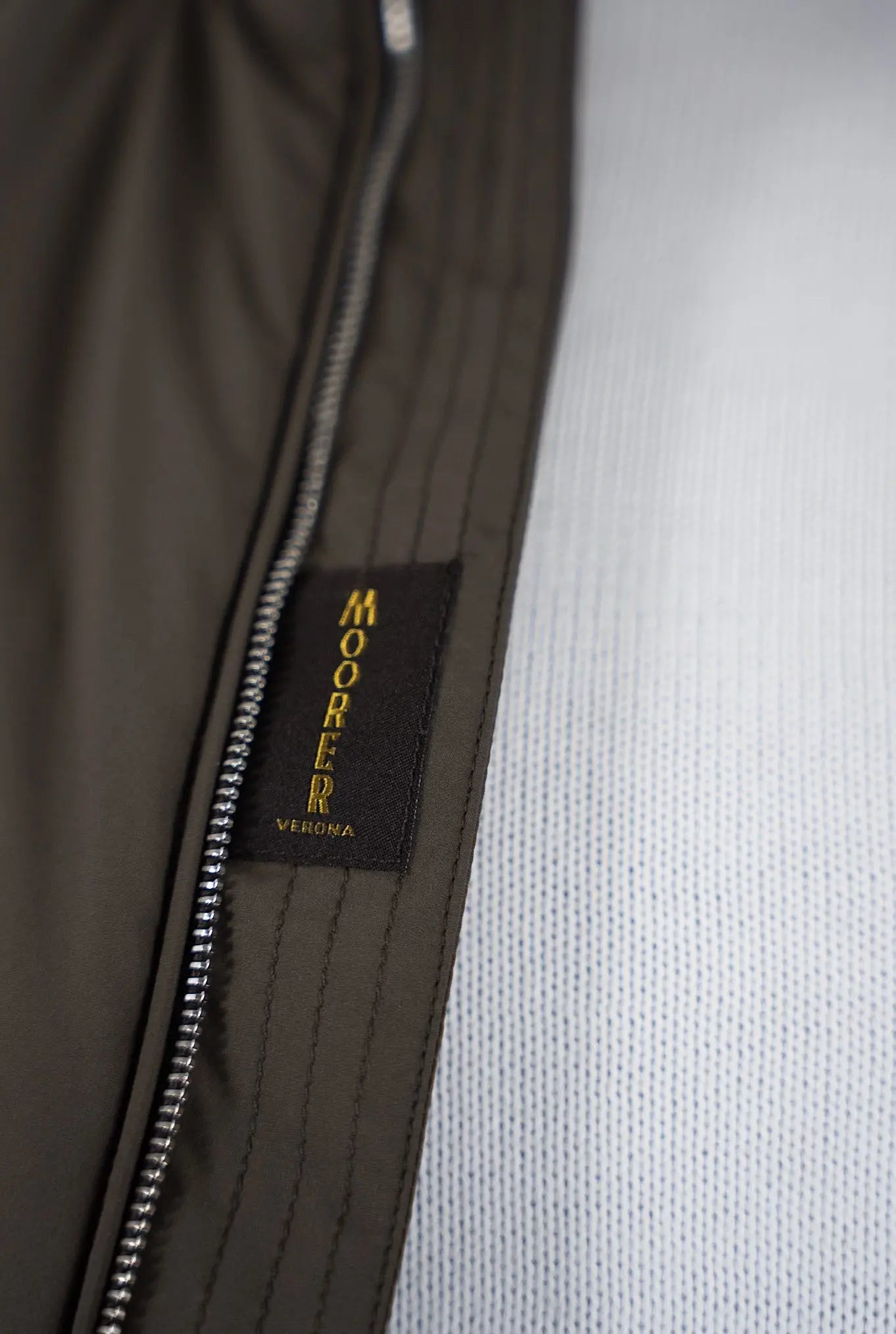 MOORER Gilet mod. Senio Super Leggero Idrorepellente Verde Militare - Guarino Store