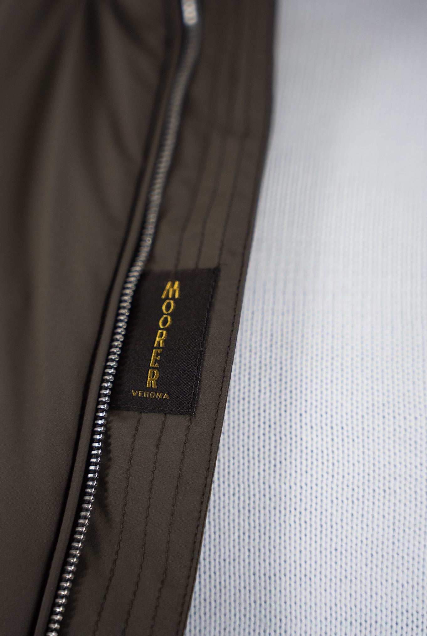 MOORER Gilet mod. Senio Super Leggero Idrorepellente Verde Militare - Guarino Store