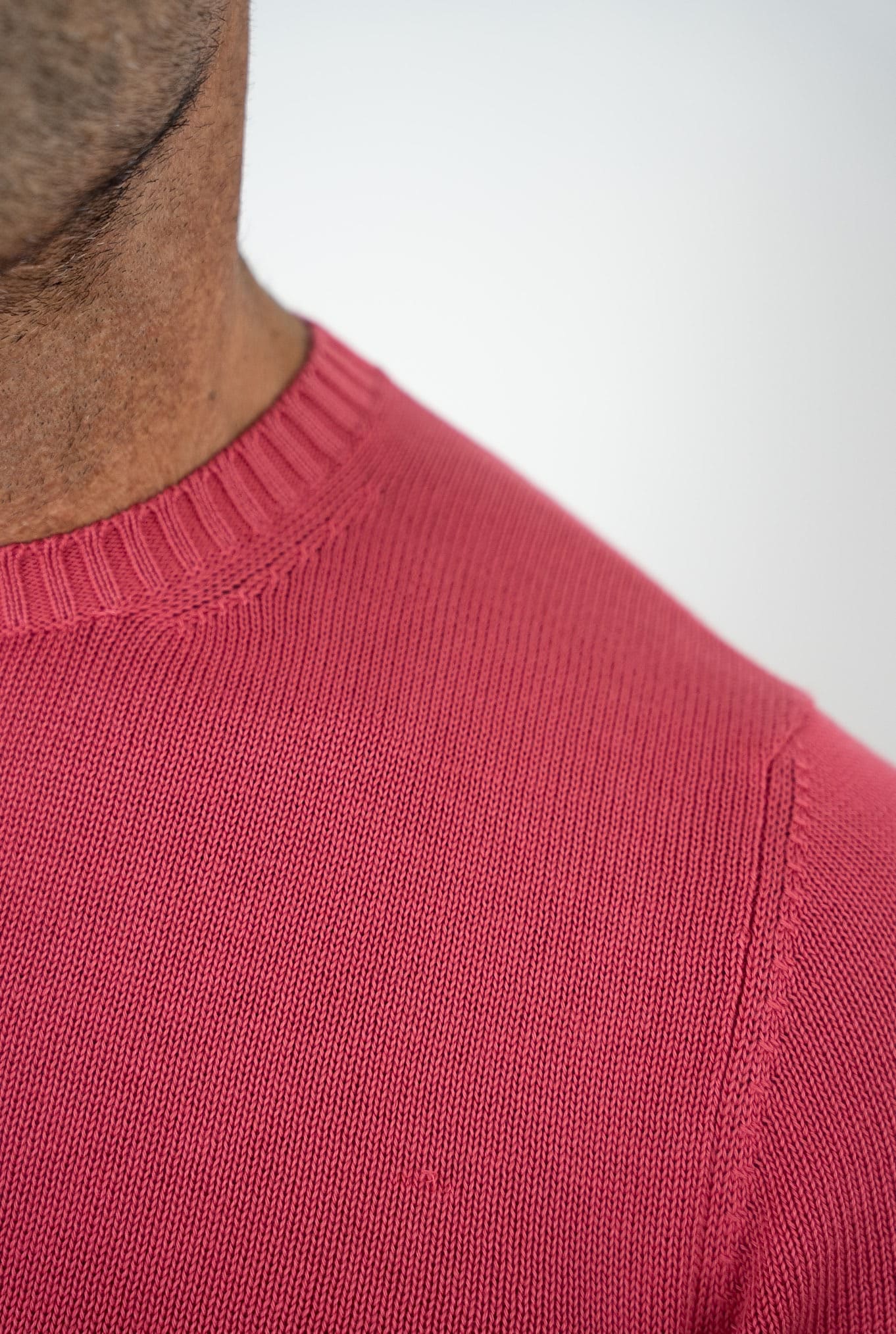 Girocollo 2 Fili Cotone Rosso - Guarino Store