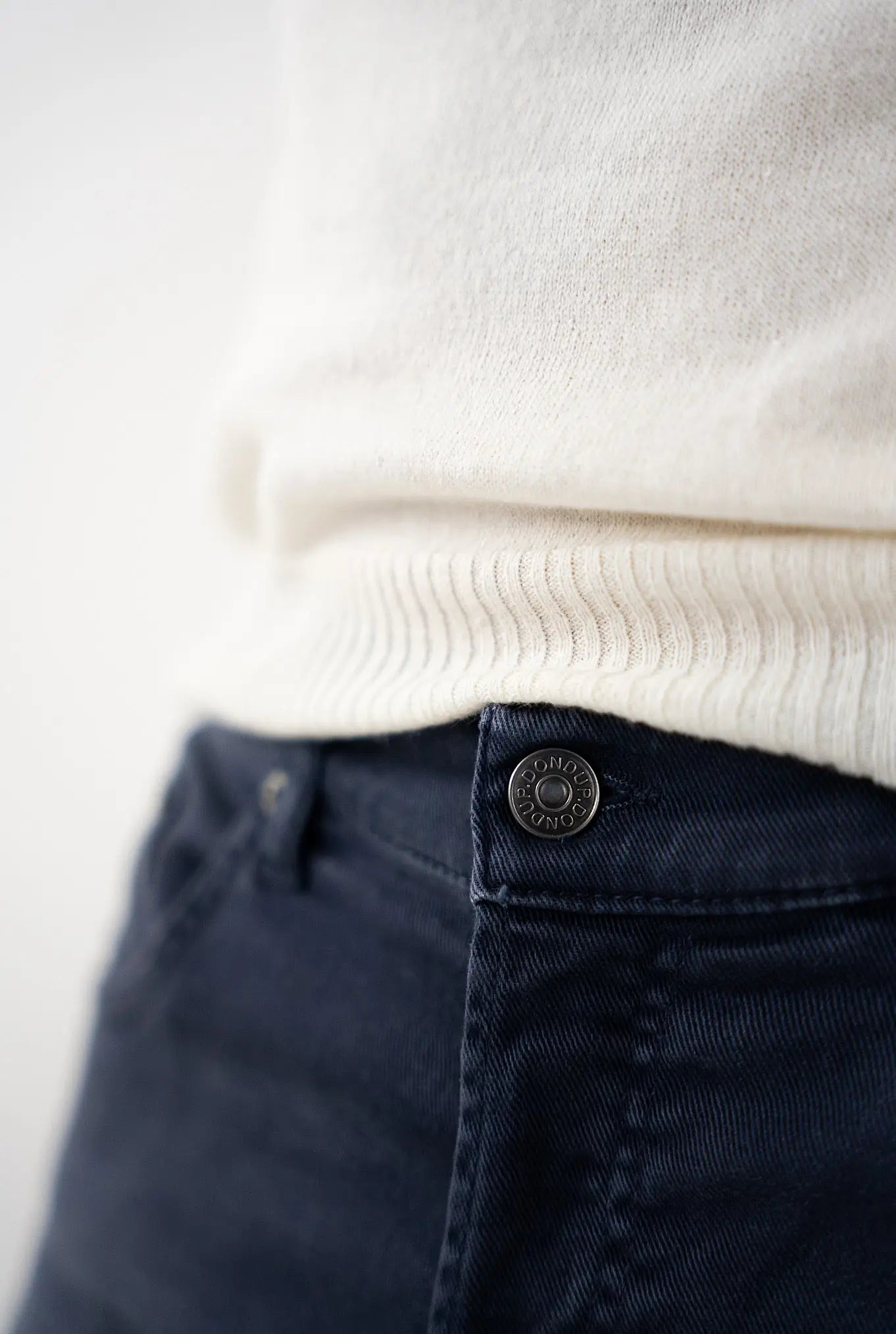 Pantaloni "Icon" Bull Stretch 5 tasche Blu DONDUP